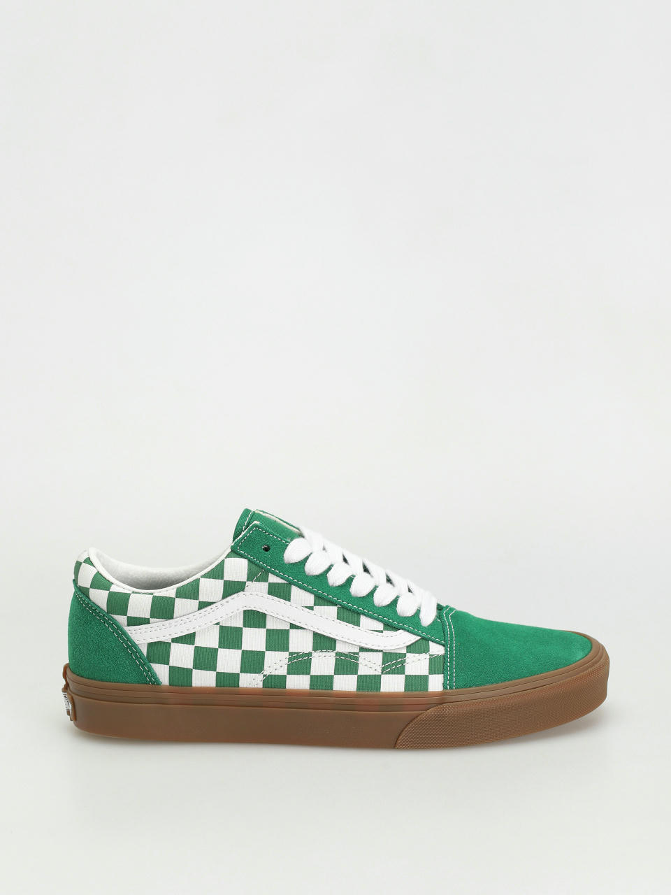 Boty Vans Old Skool (fat lace checker green)