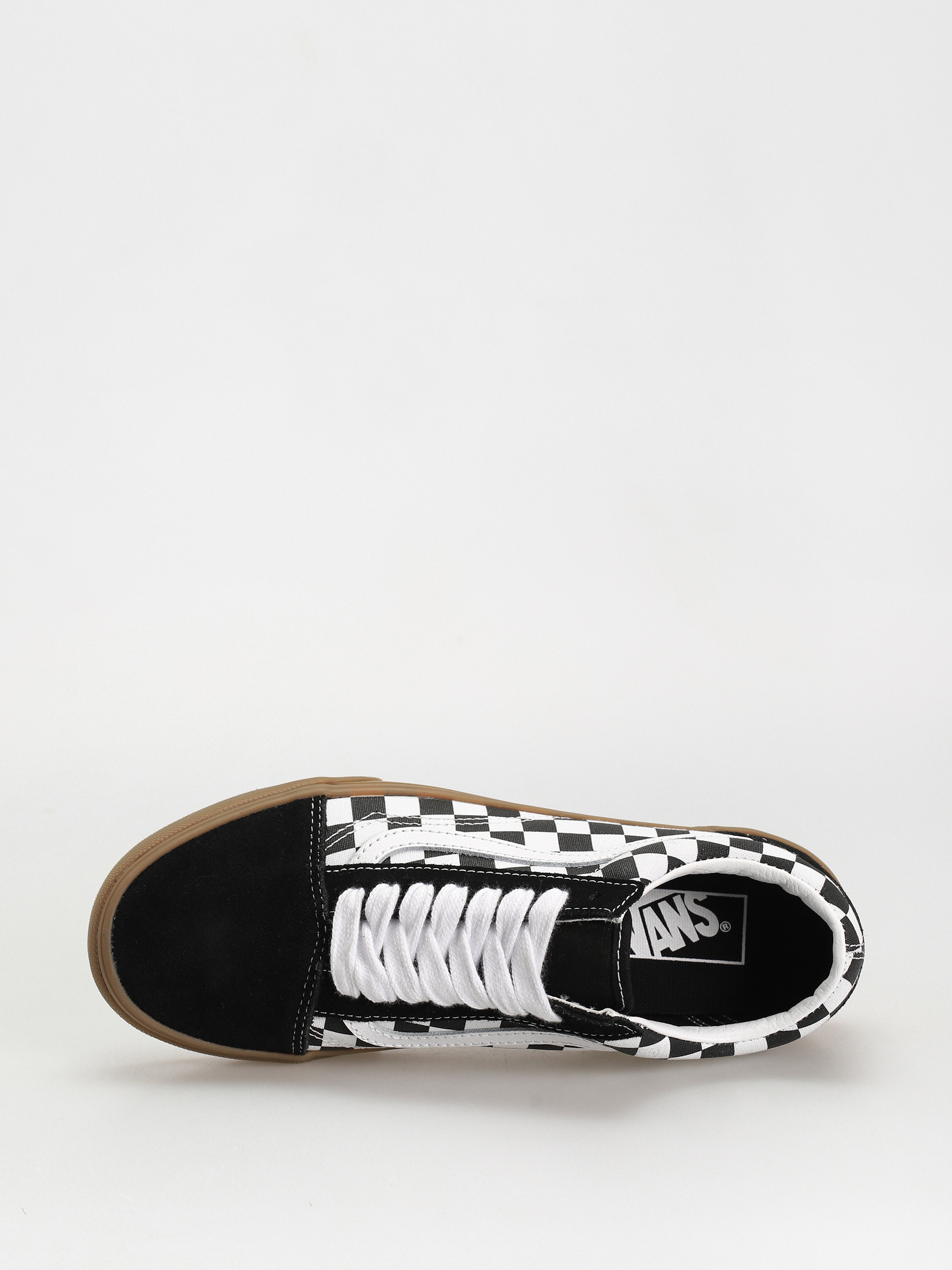 Boty Vans Old Skool (fat lace checker black)