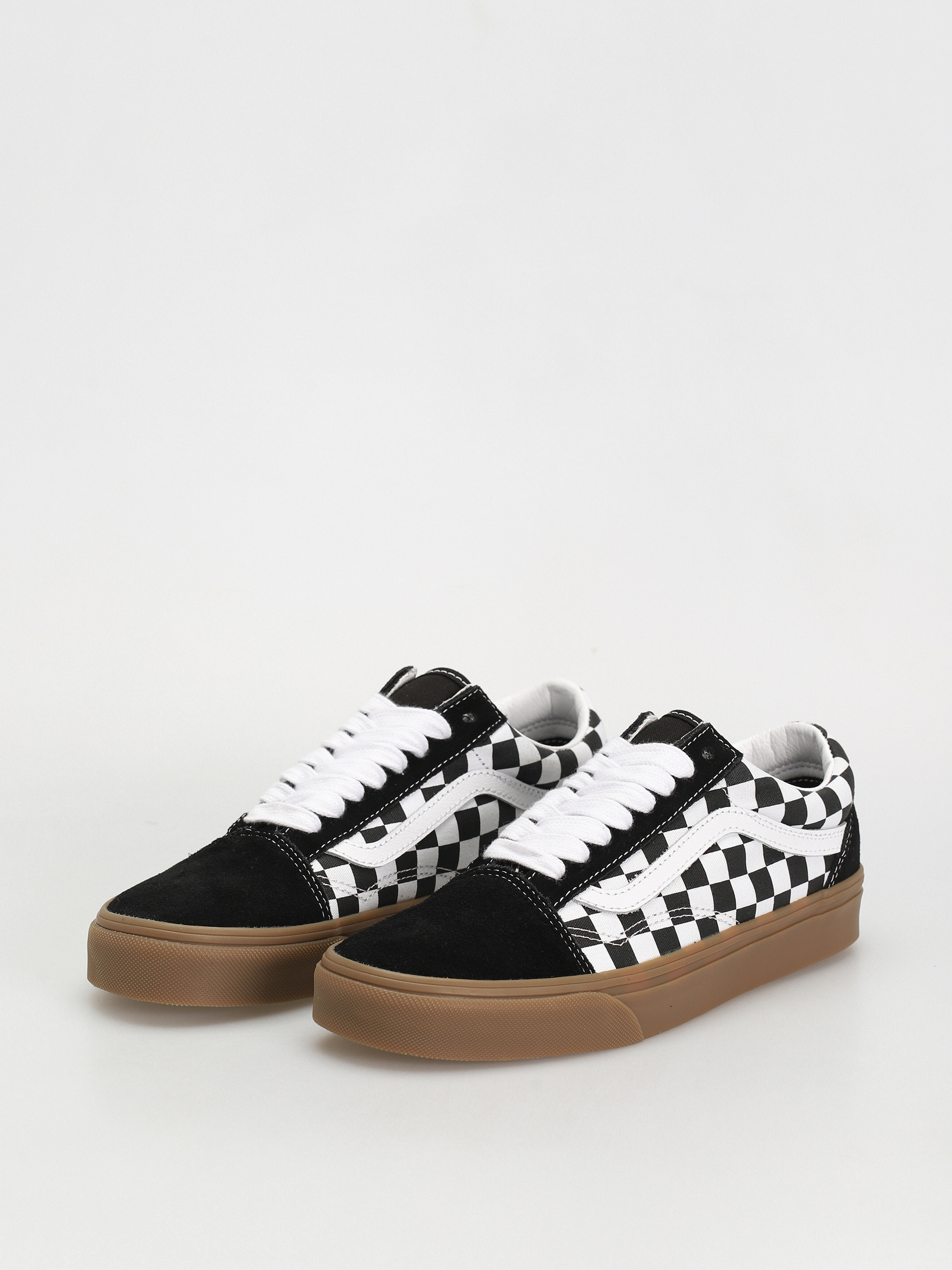 Boty Vans Old Skool (fat lace checker black)