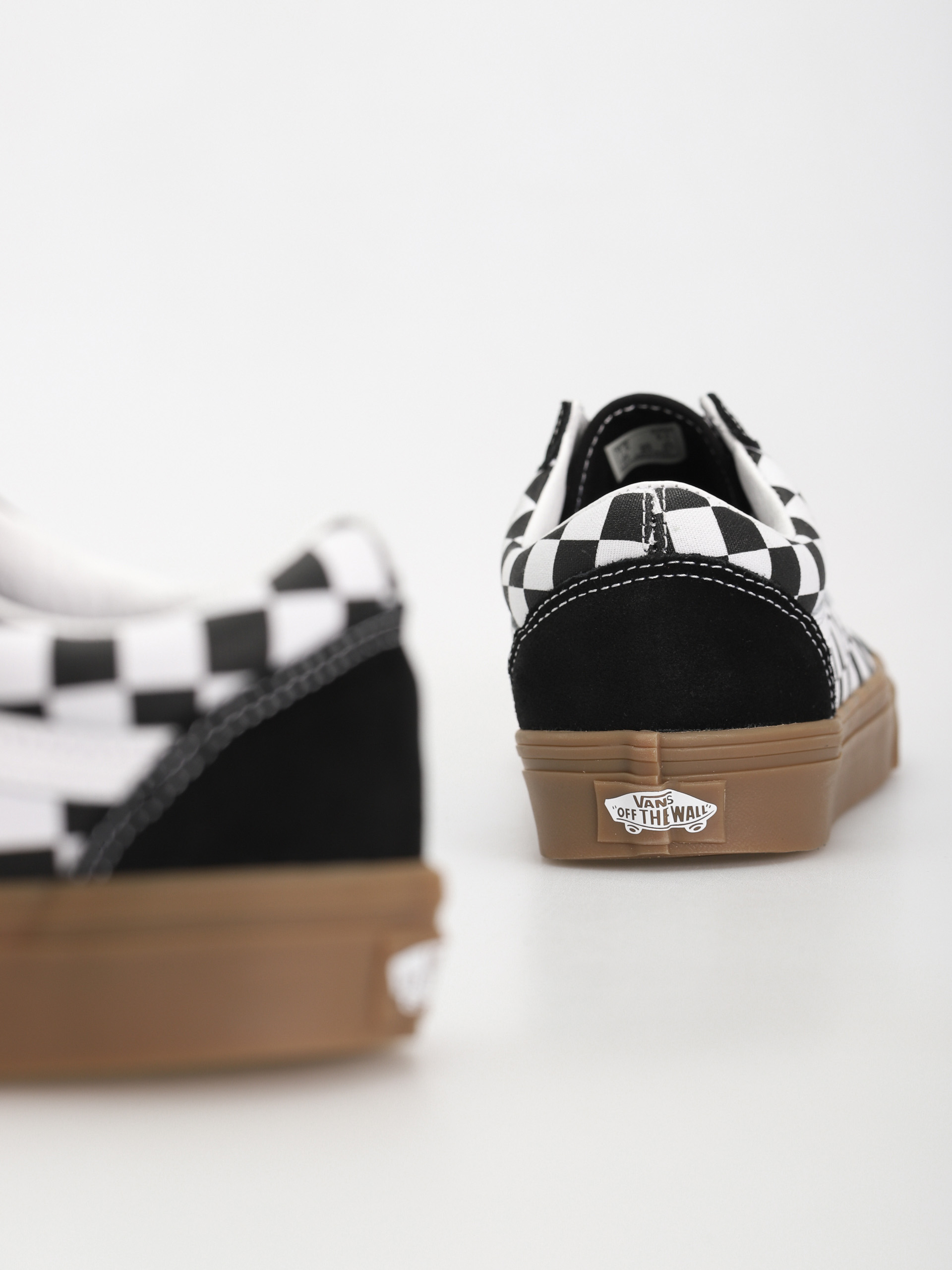Boty Vans Old Skool (fat lace checker black)