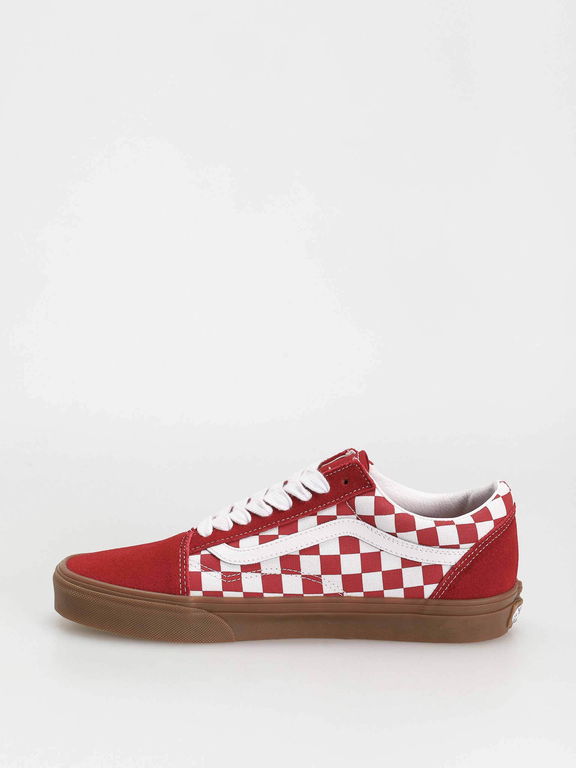 Boty Vans Old Skool (fat lace checker red)