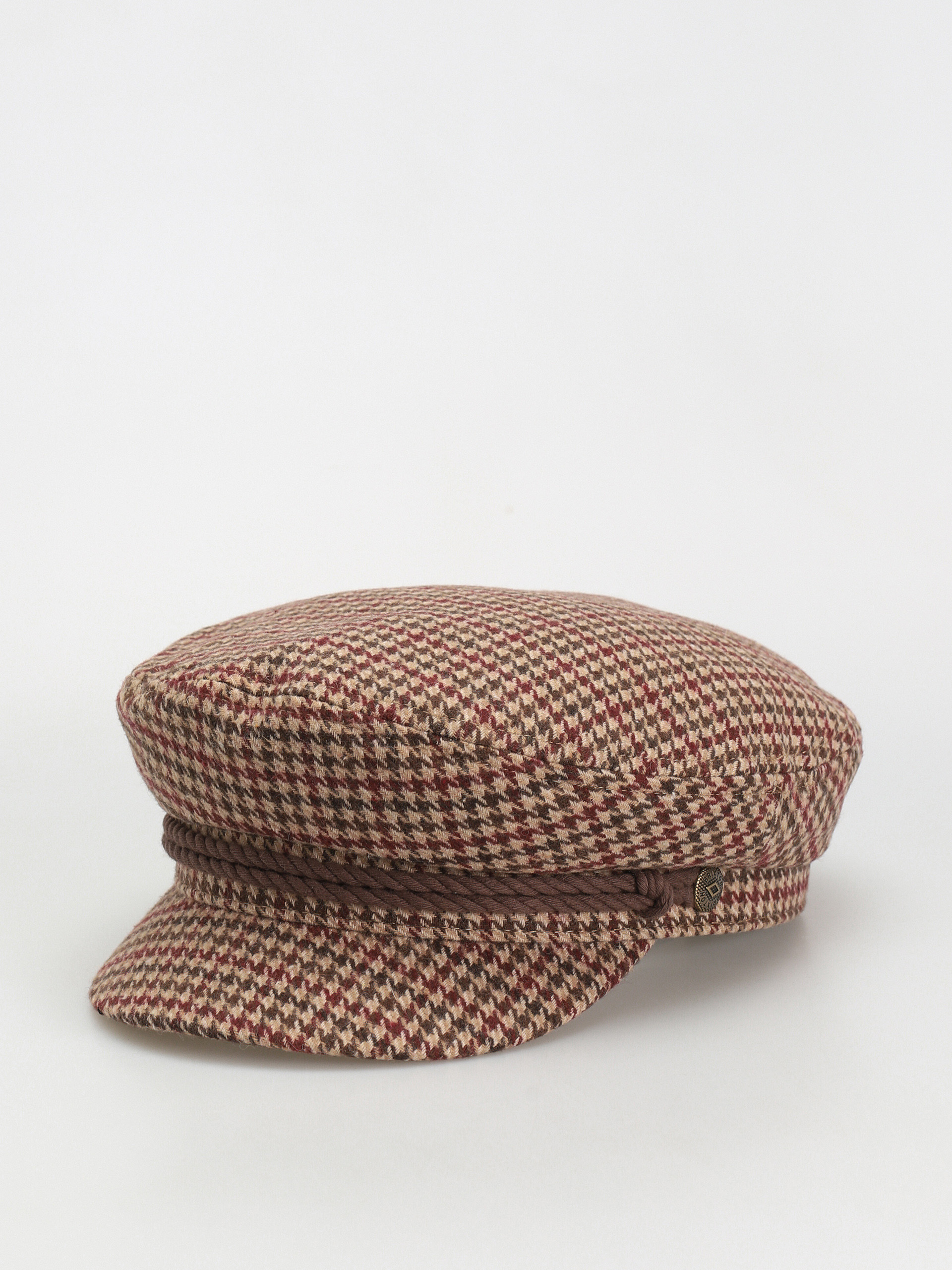 Klobouk s kšiltem Brixton Fiddler Cap (tiger's eye/brown)