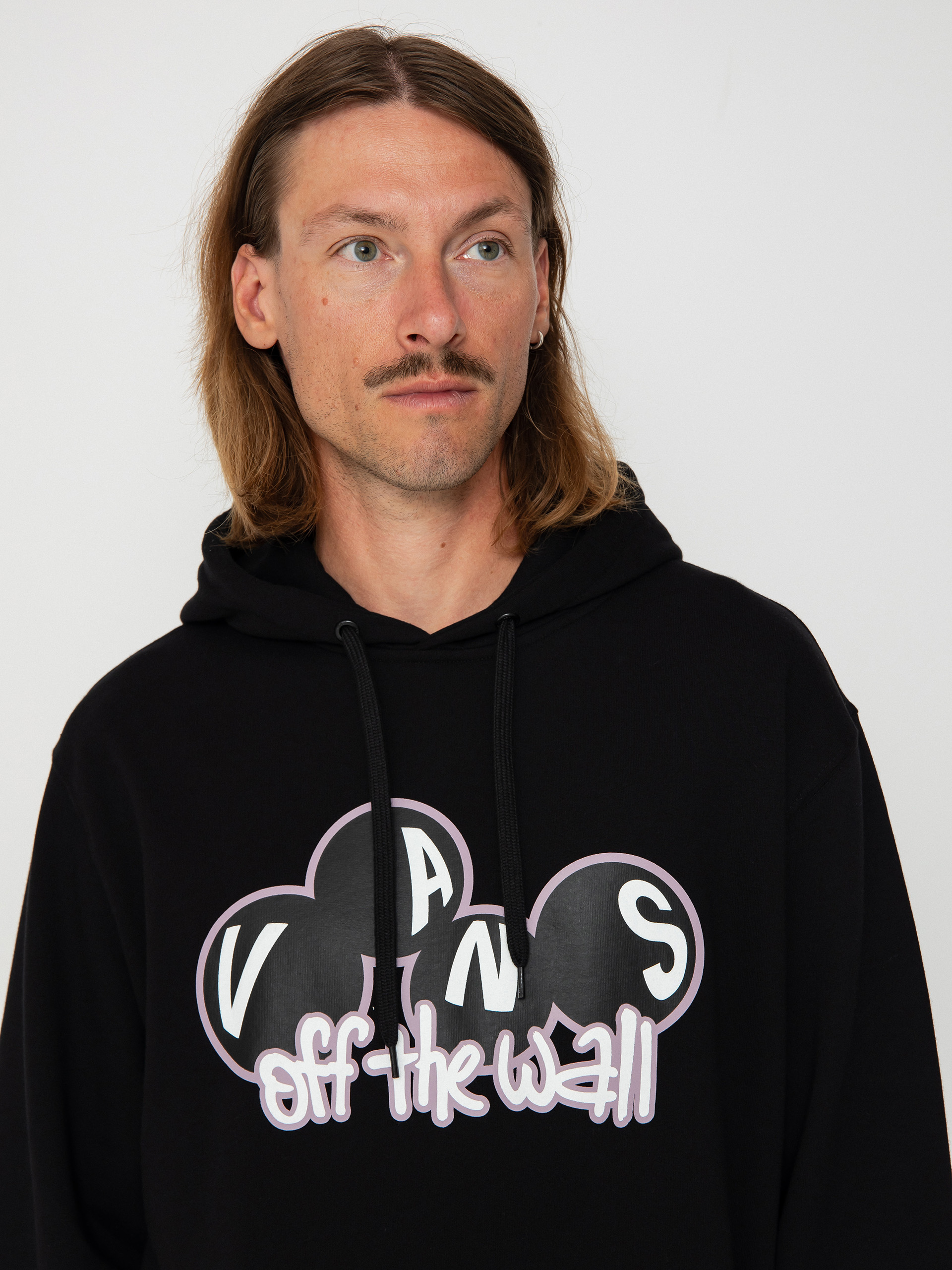 Mikina s kapucí Vans Scuttle HD (black)