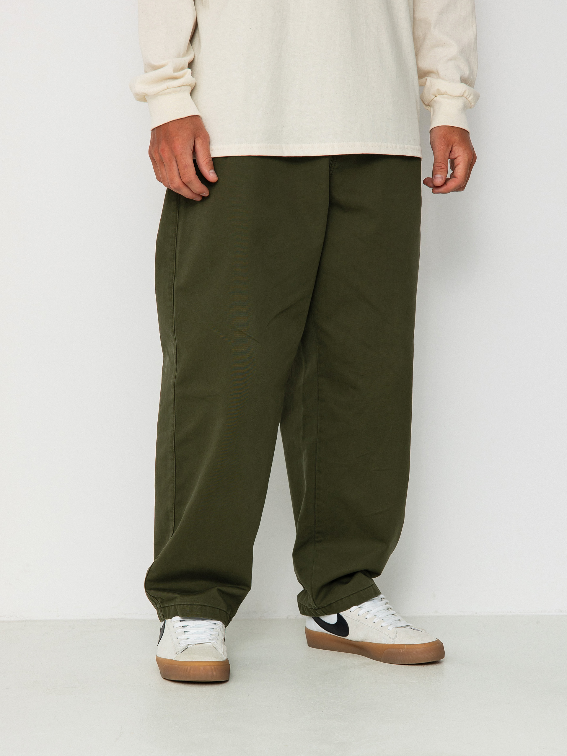 Kalhoty Carhartt WIP Merrick (office green)