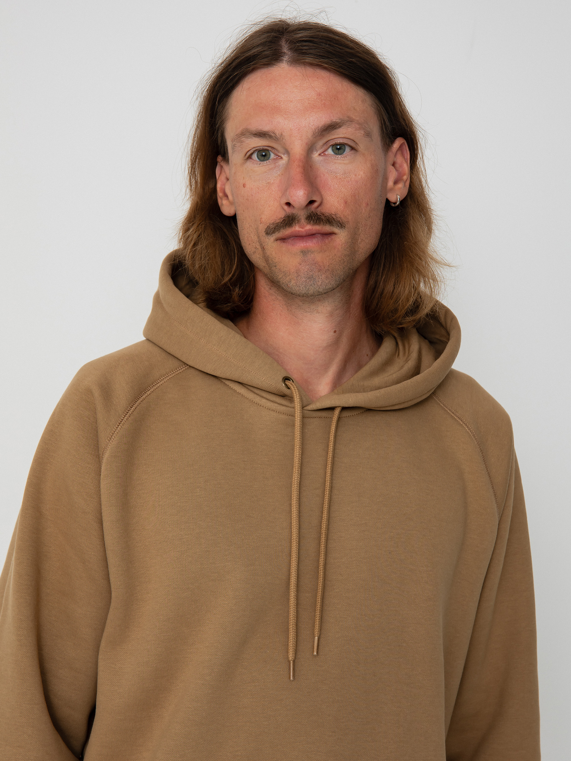 Mikina s kapucí Carhartt WIP Chase HD (peanut/gold)