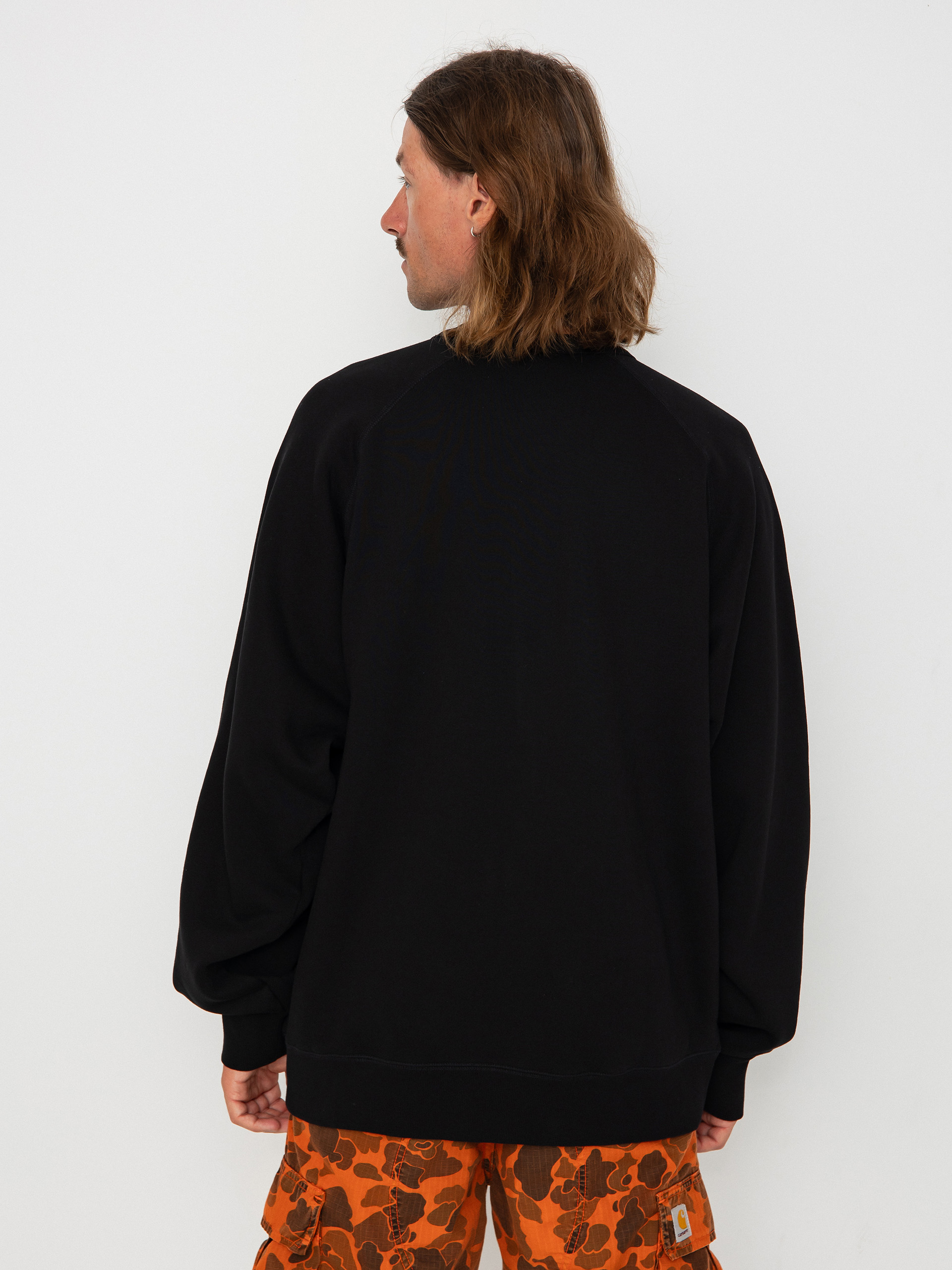 Mikina Carhartt WIP Lazy Duck Academy (black)