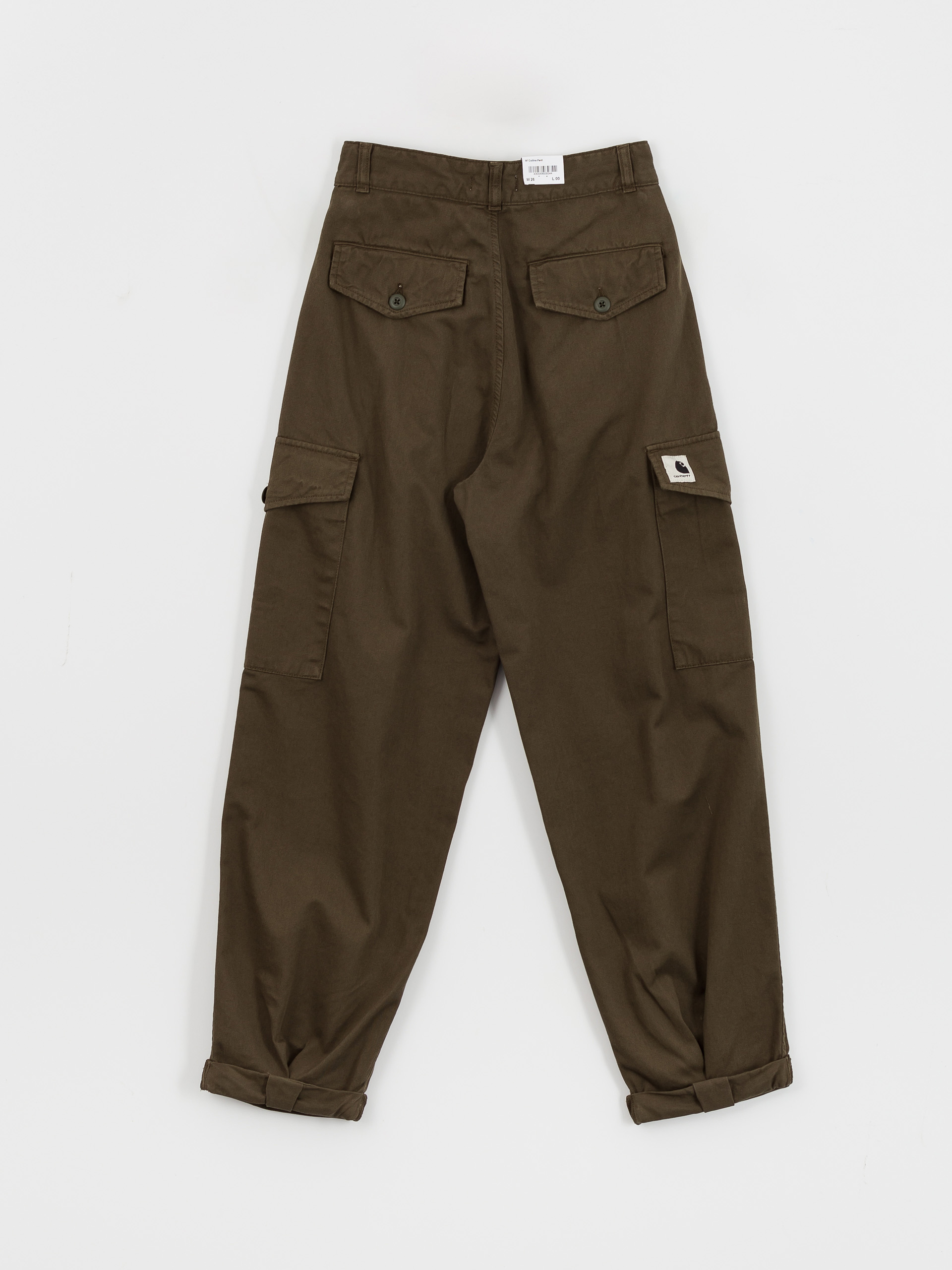 Kalhoty Carhartt WIP Collins Wmn (office green)