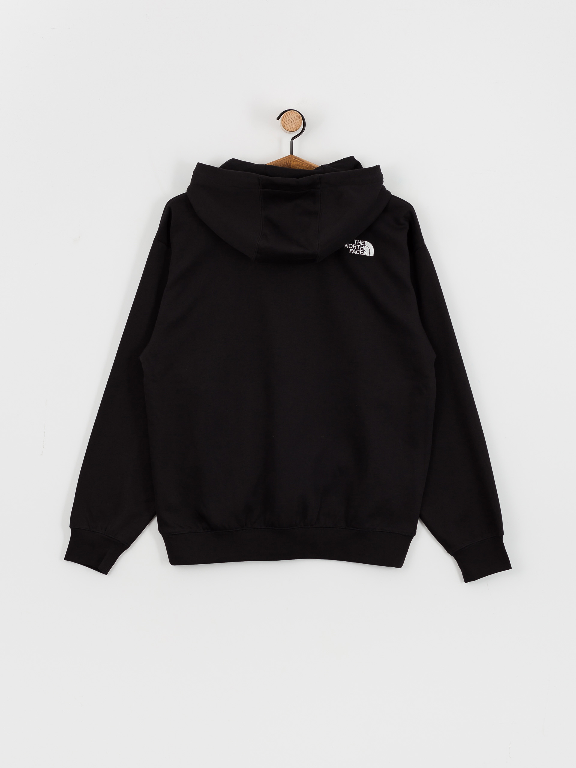 Mikina s kapucí The North Face Essential Oversize HD Wmn (tnf black)