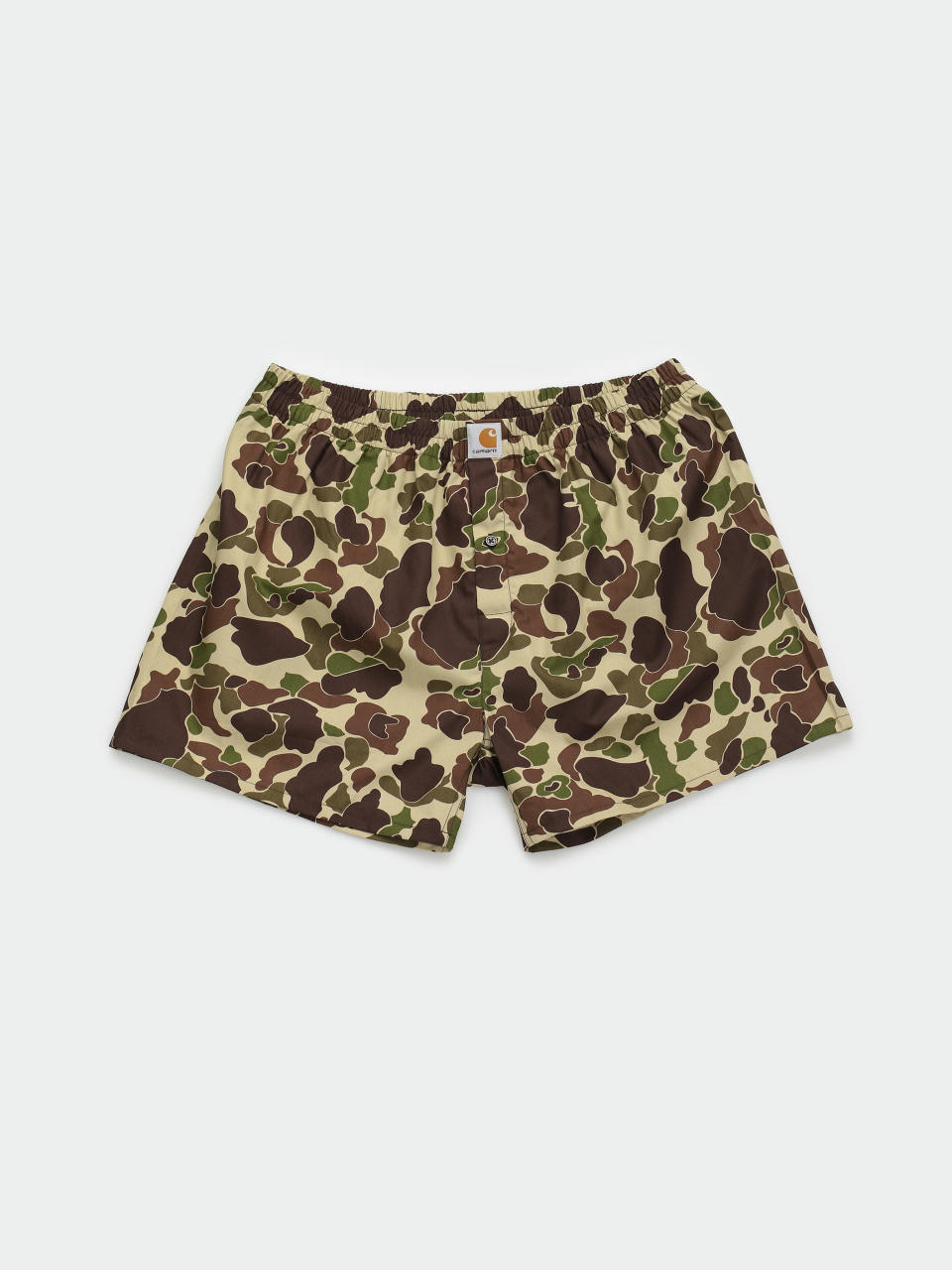 Spodní prádlo Carhartt WIP Cotton Boxer (camo duck/green)