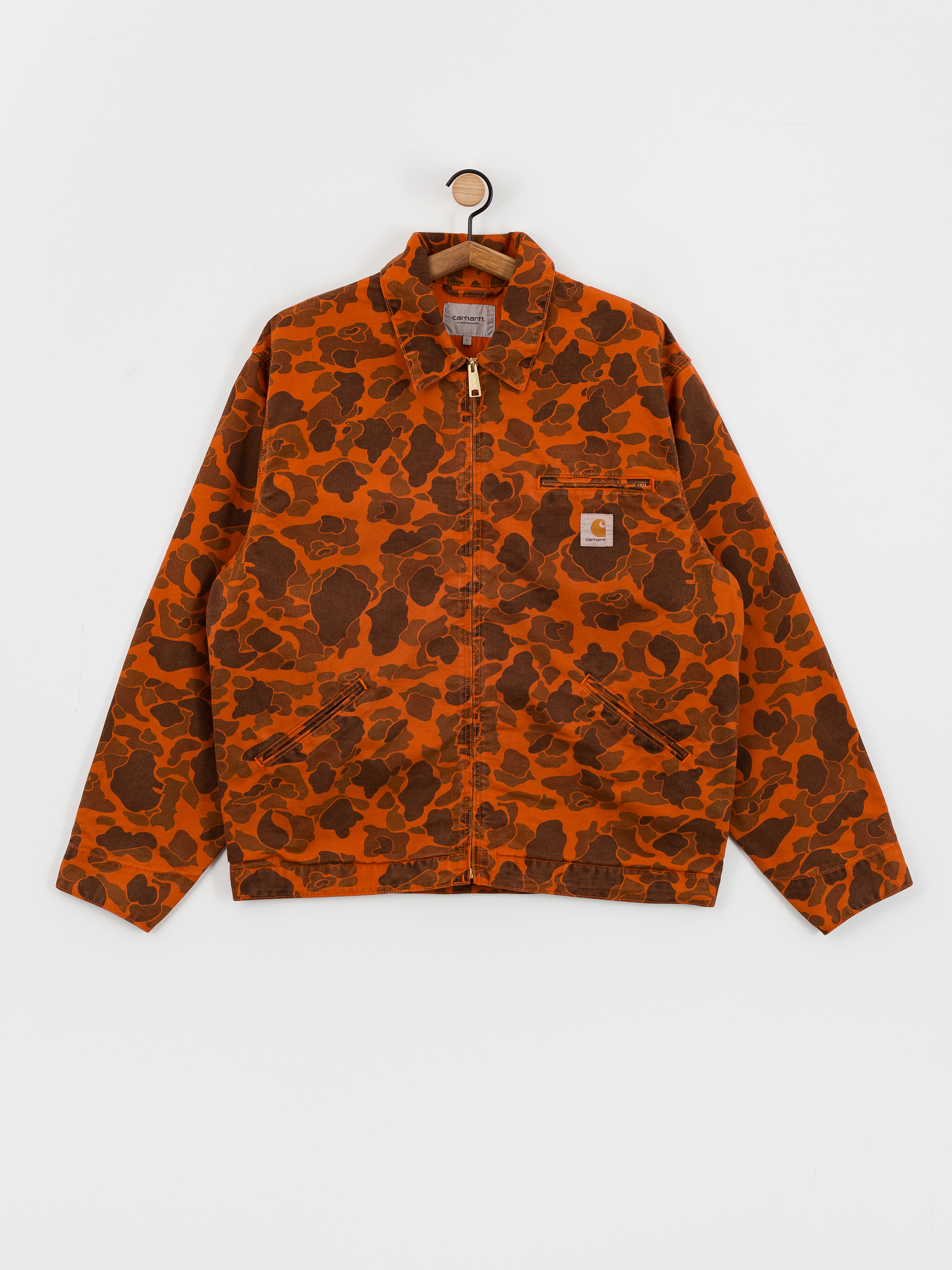 Bunda Carhartt WIP Duck Detroit (camo duck/green/turmeric)