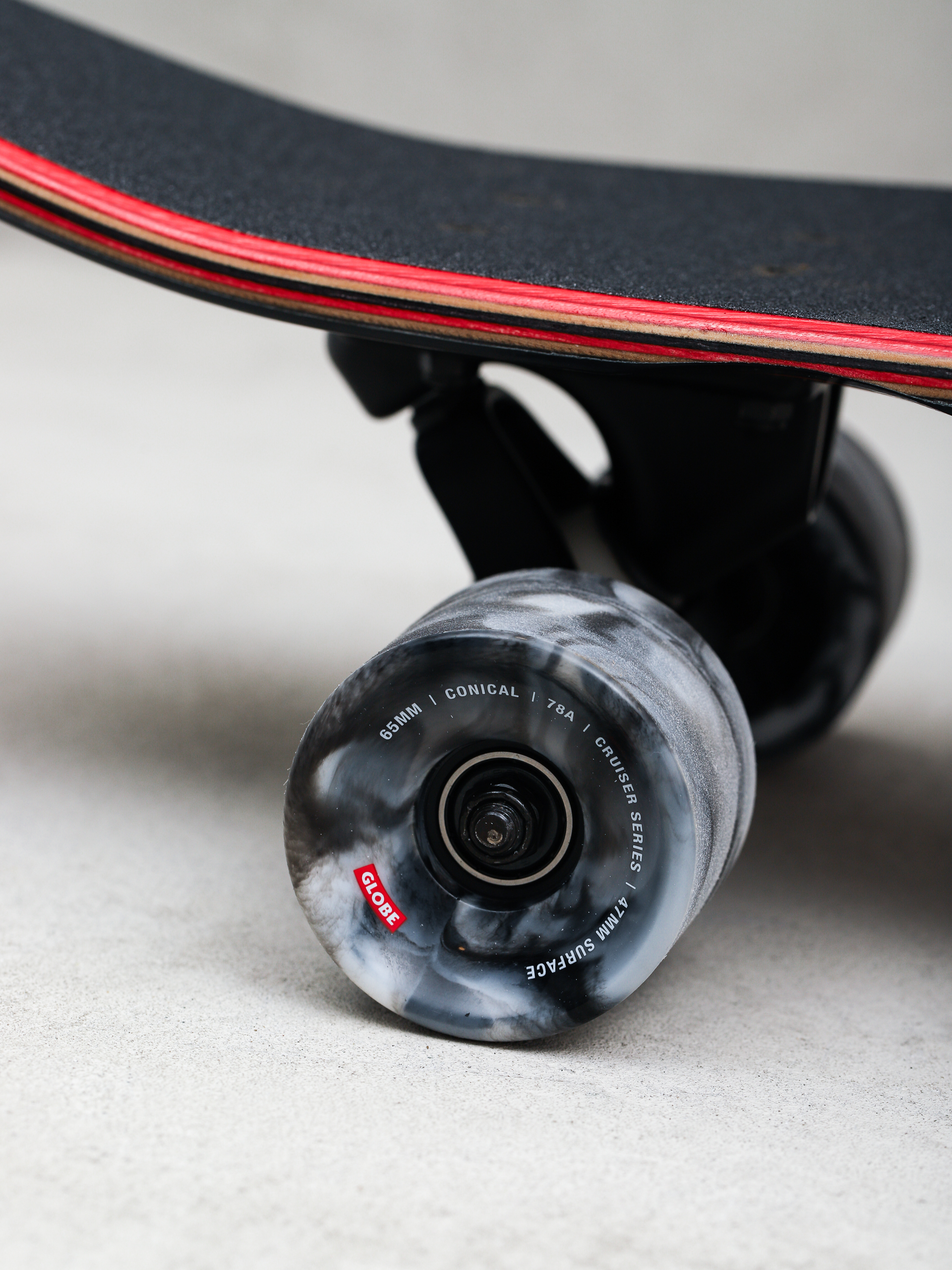 Longboard Globe The All Time (red flames)