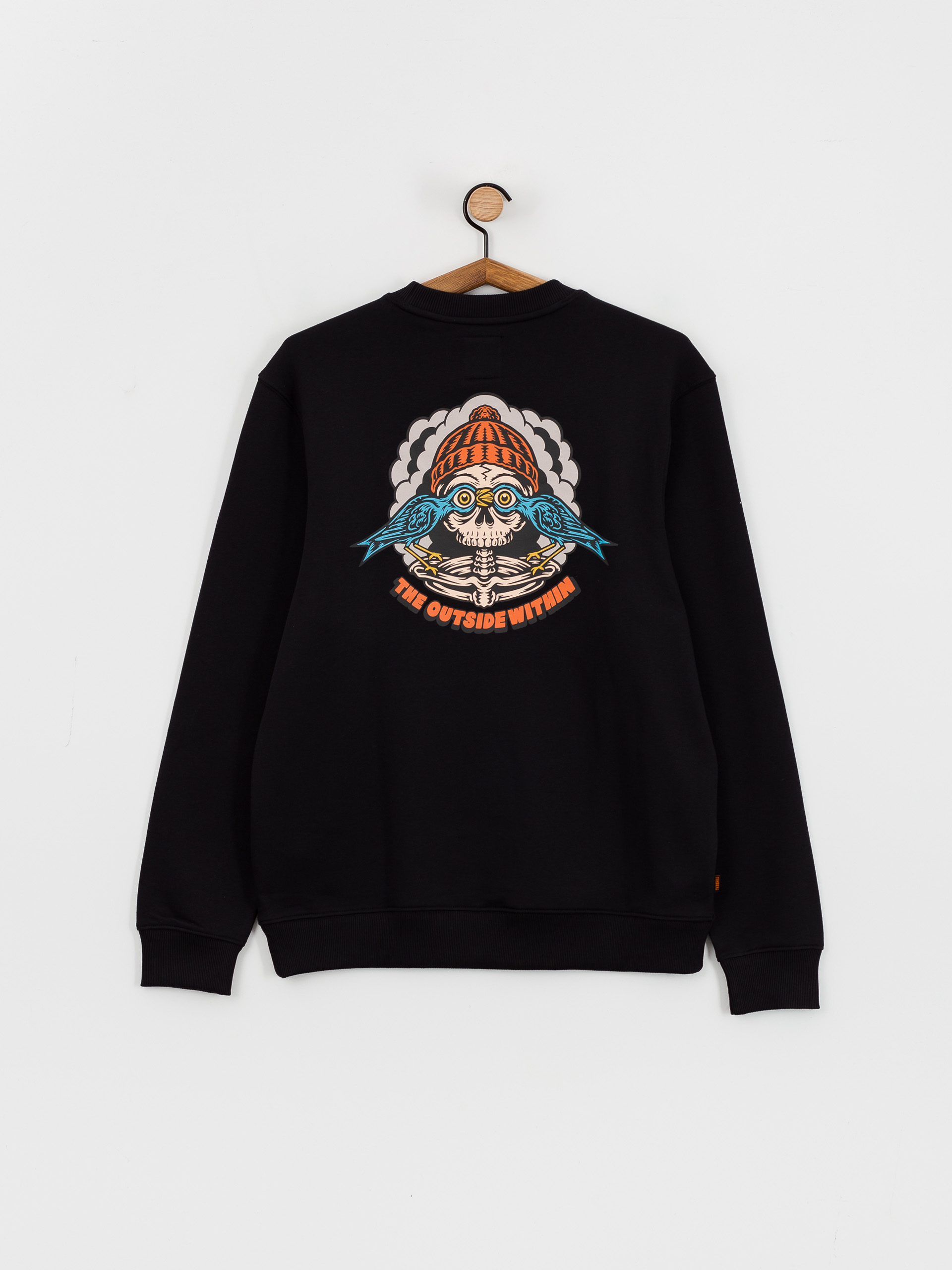 Mikina Element Birds Eye Crew (flint black)