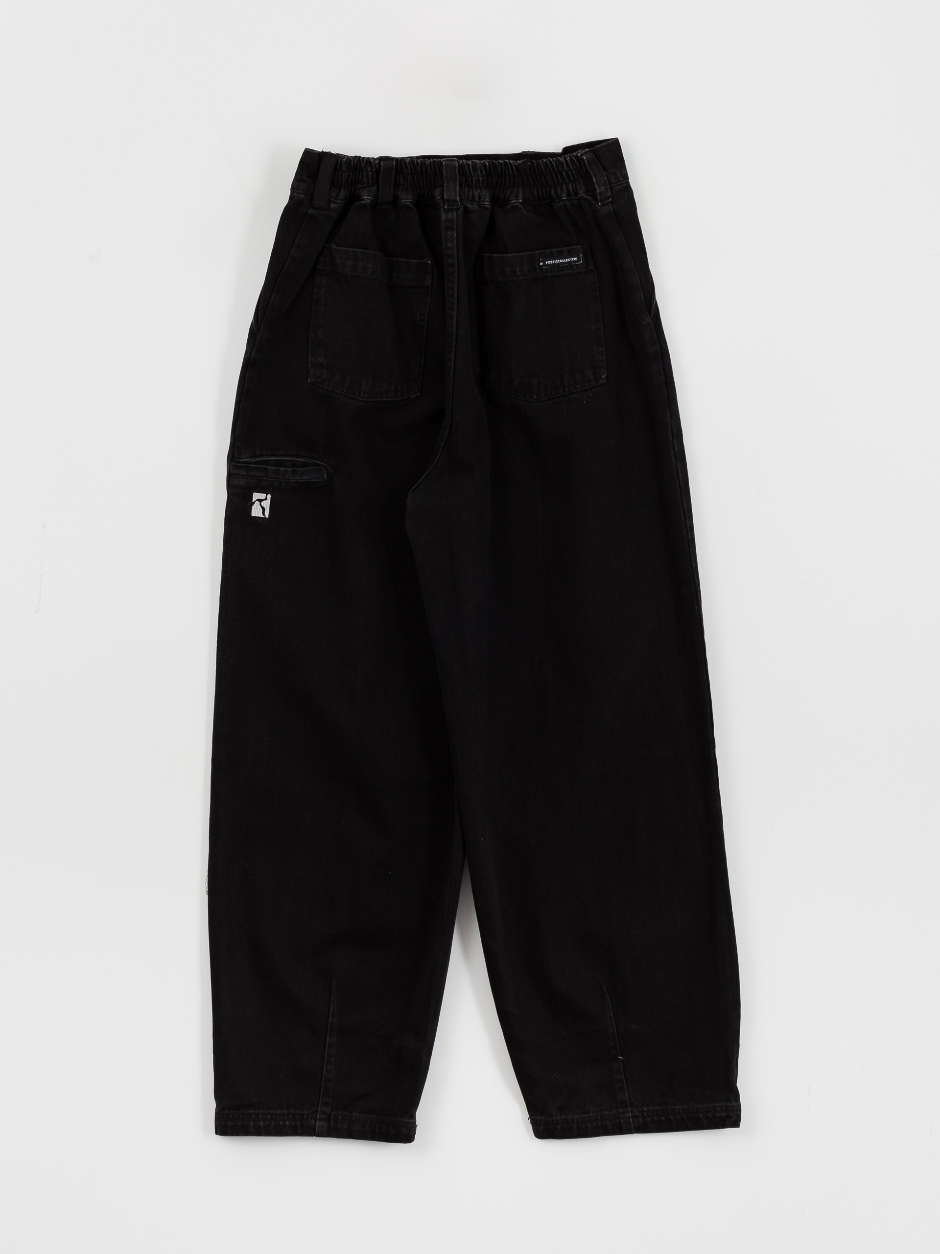 Kalhoty Poetic Collective Ballon (black denim wash)