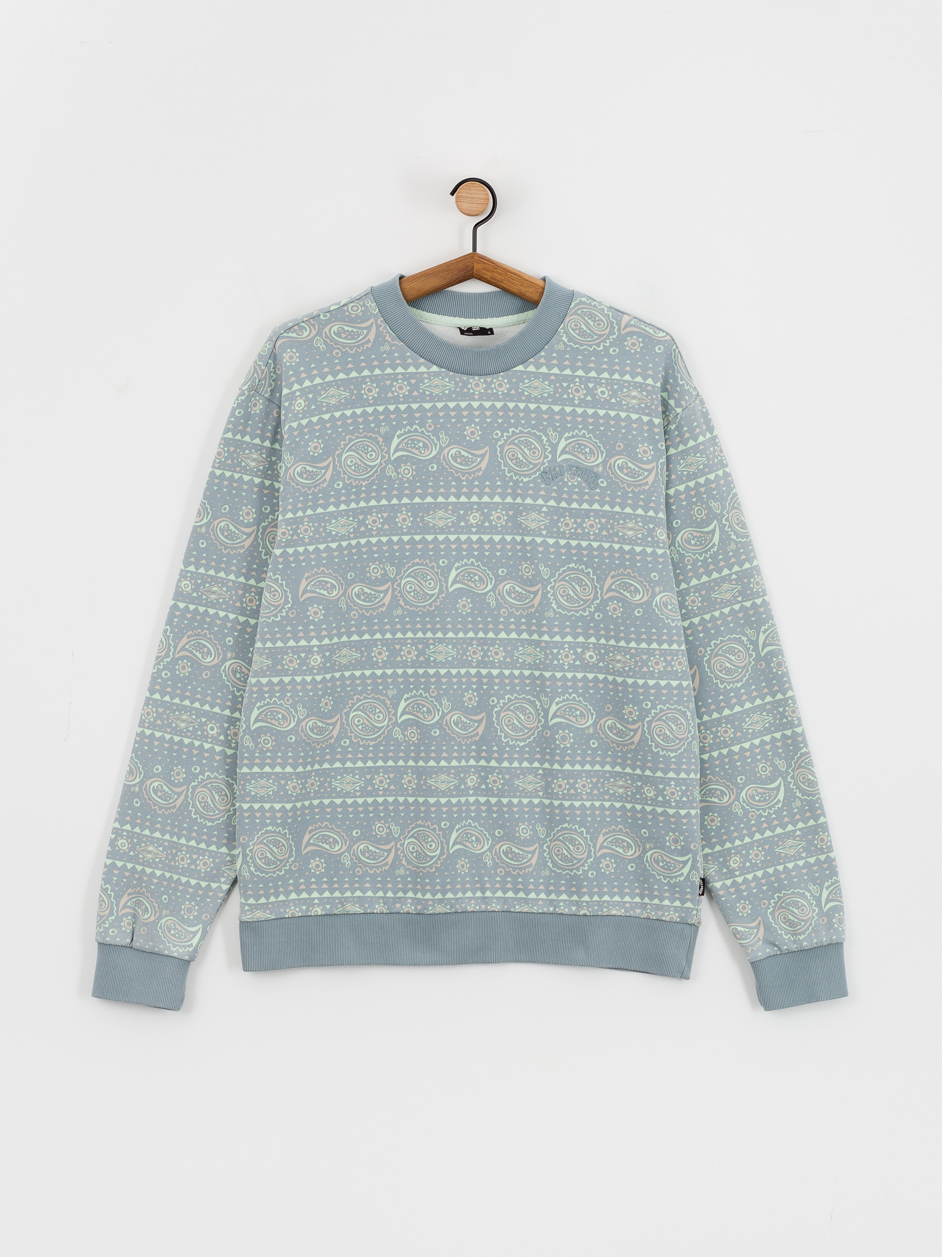 Mikina Billabong Halfrack Crew (washed blue)