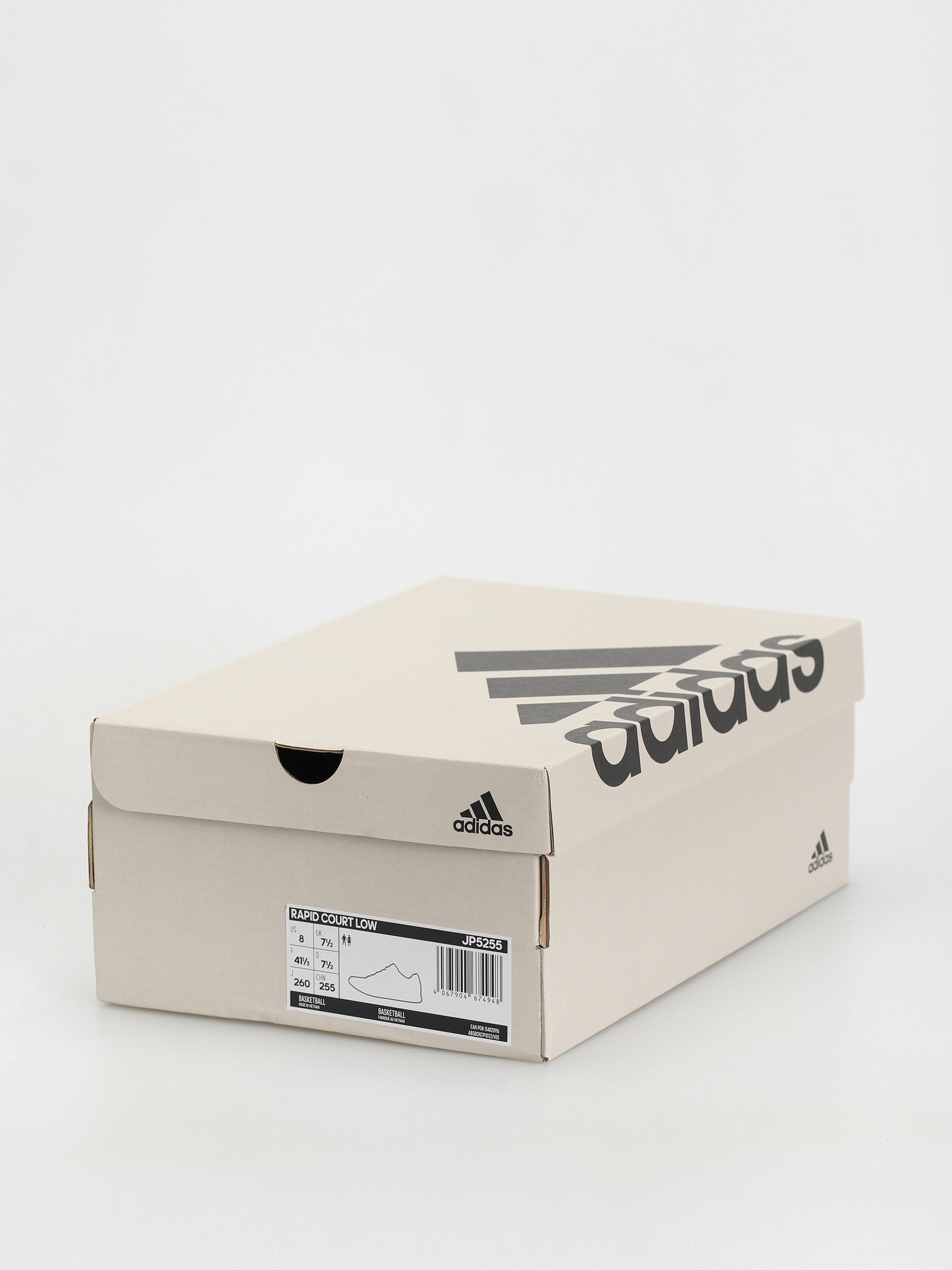 Boty adidas Rapid Court Low (cblack/clowhi/ftwwht)