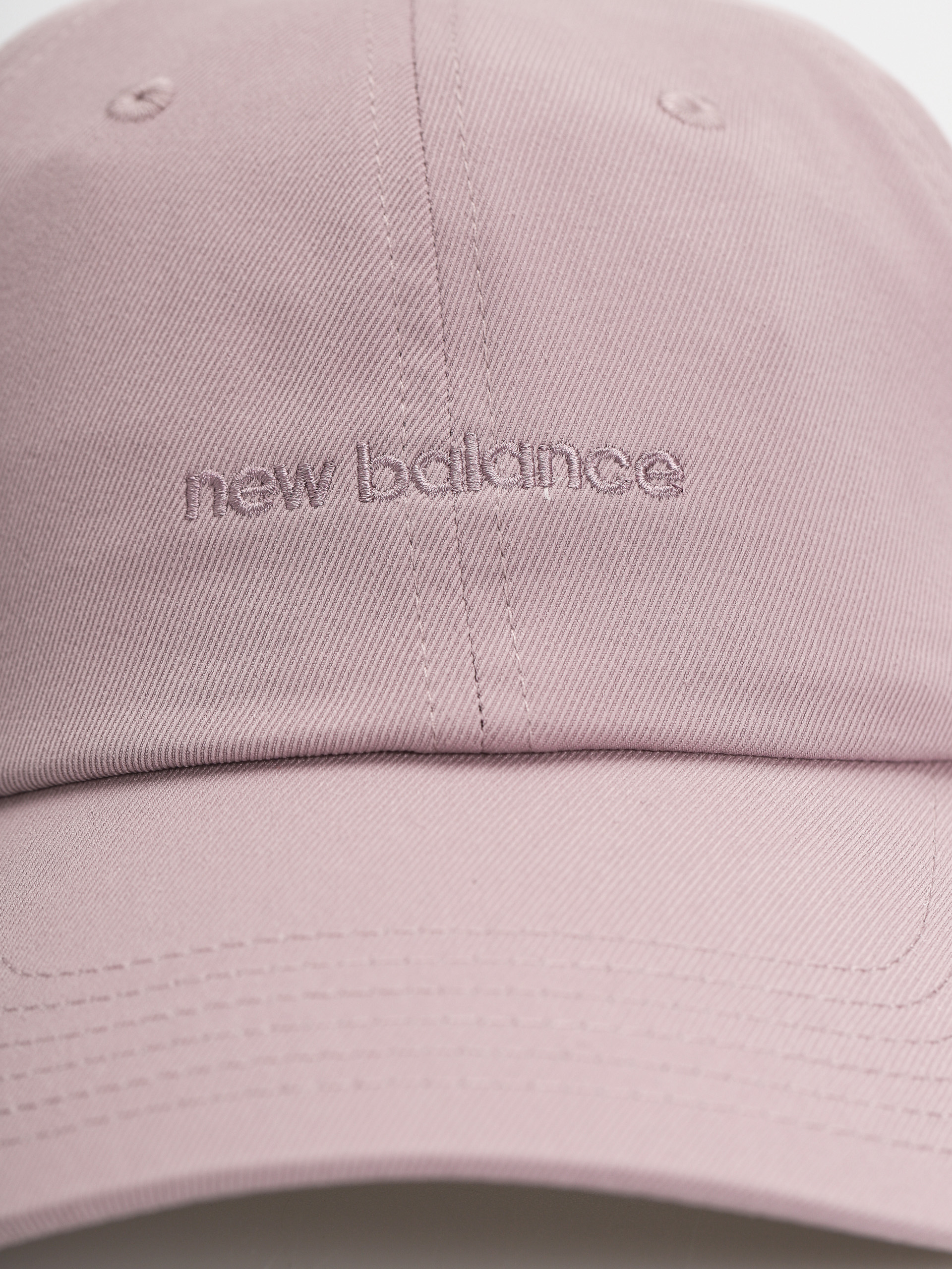 Kšiltovka  New Balance 6 Panel Linear Logo (icewine)