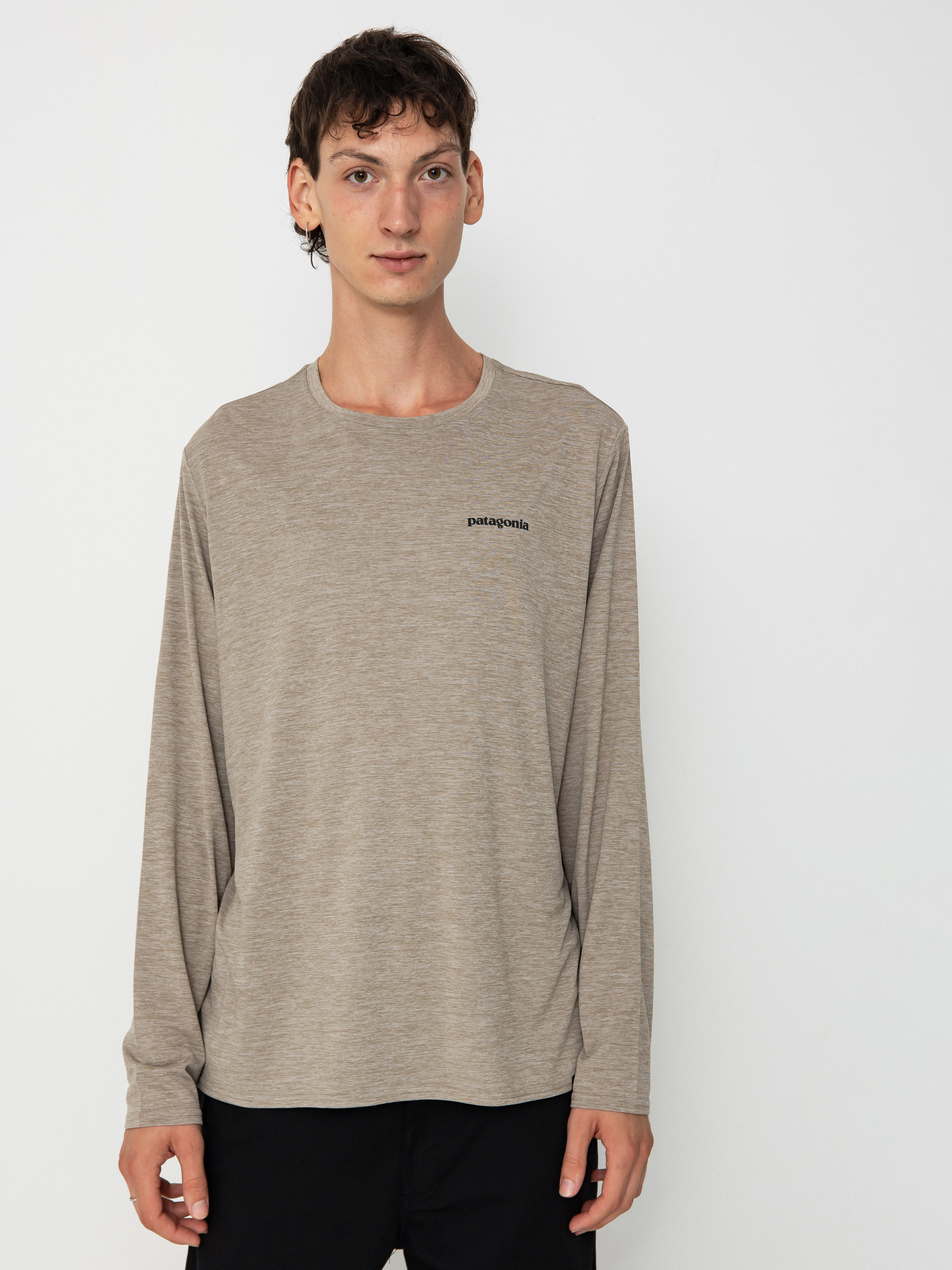 Triko Patagonia Cap Cool Daily Graphic Waters (fitz roy trout seabird grey x dye)