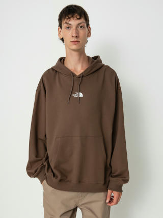 Mikina s kapucí The North Face Zumu Oversize HD (smokey brown)