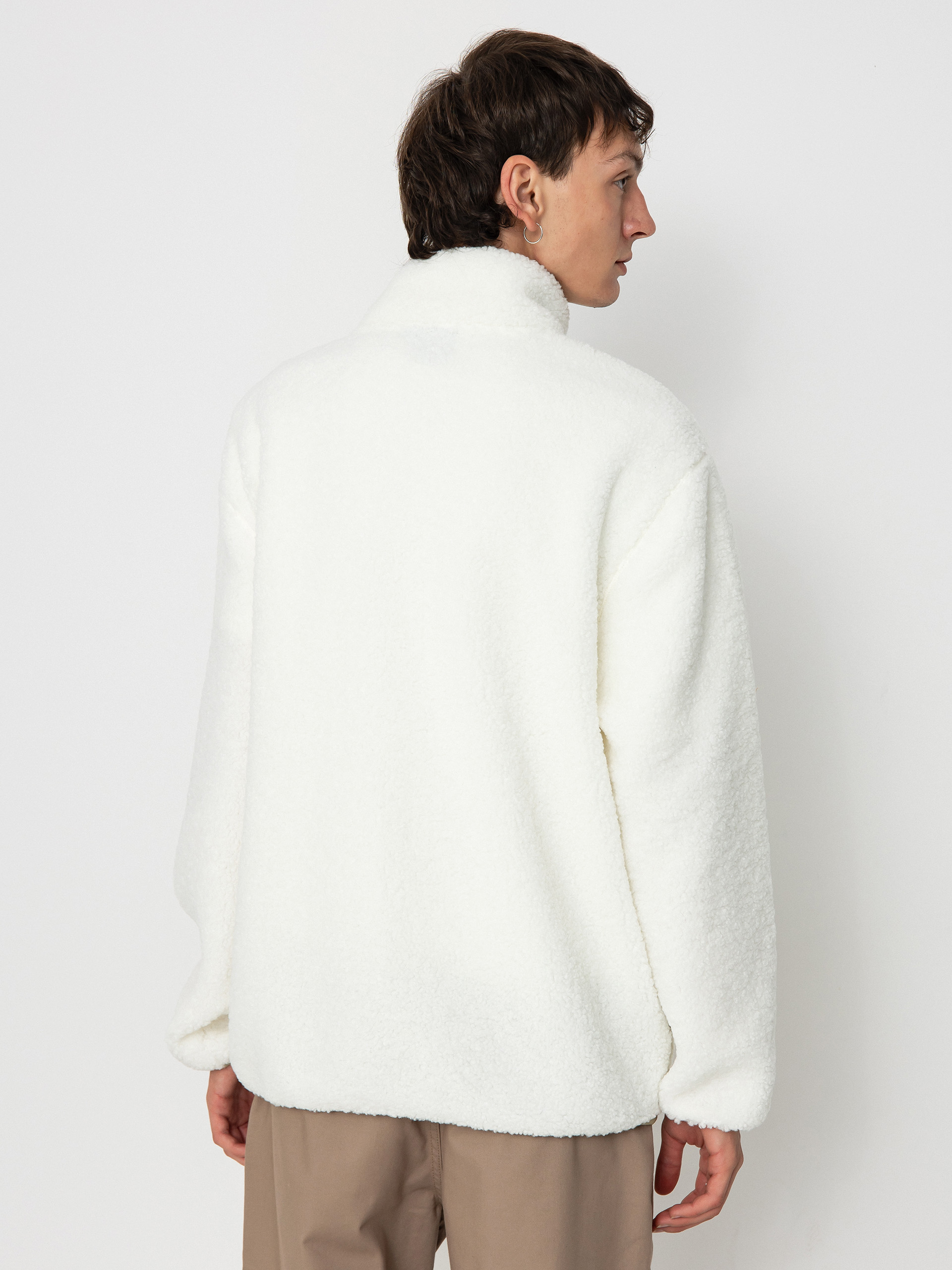 Pánský Fleecová mikina Vans Vans Boxed Sherpa Qzip (marshmallow)