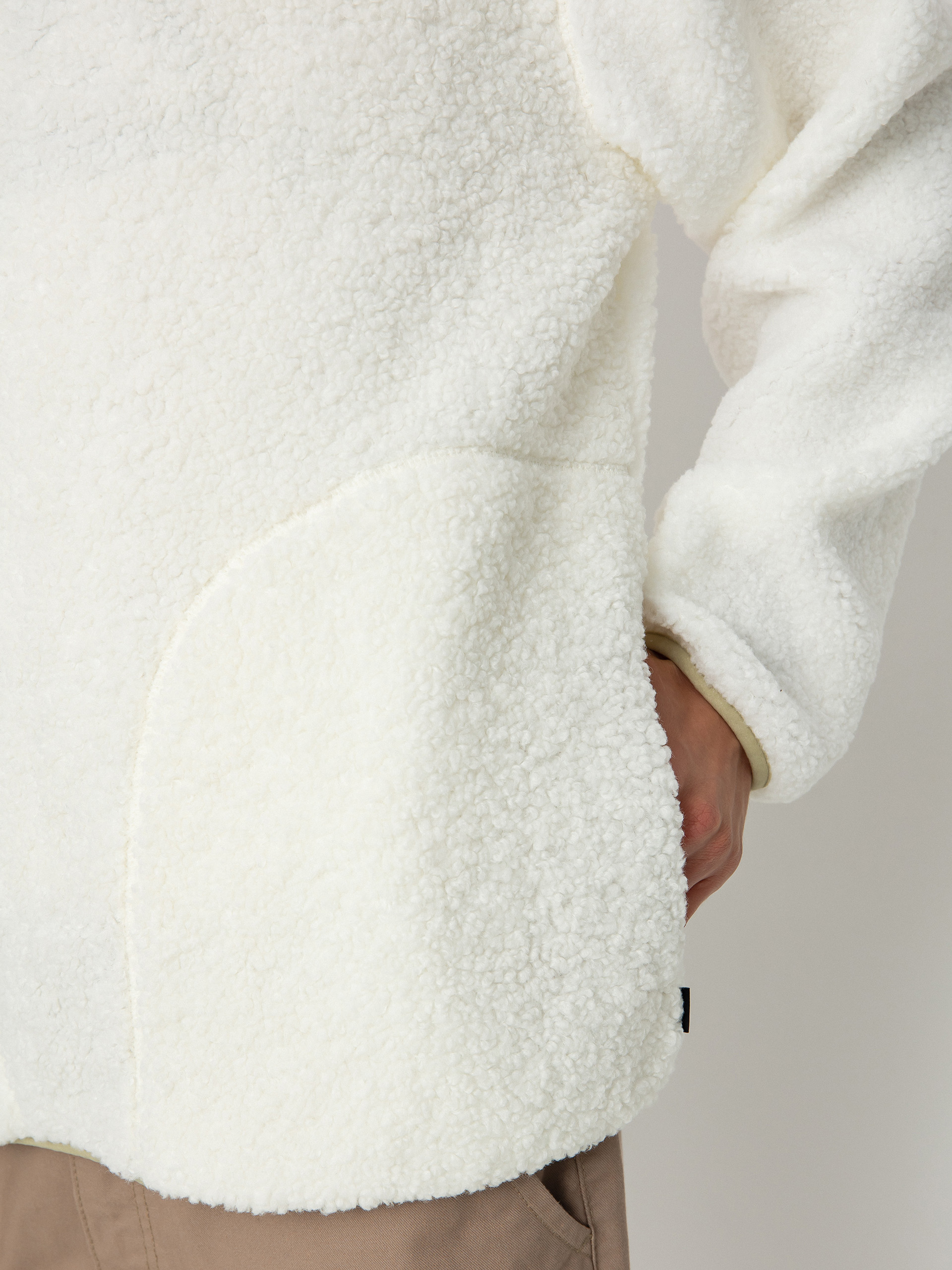 Pánský Fleecová mikina Vans Vans Boxed Sherpa Qzip (marshmallow)