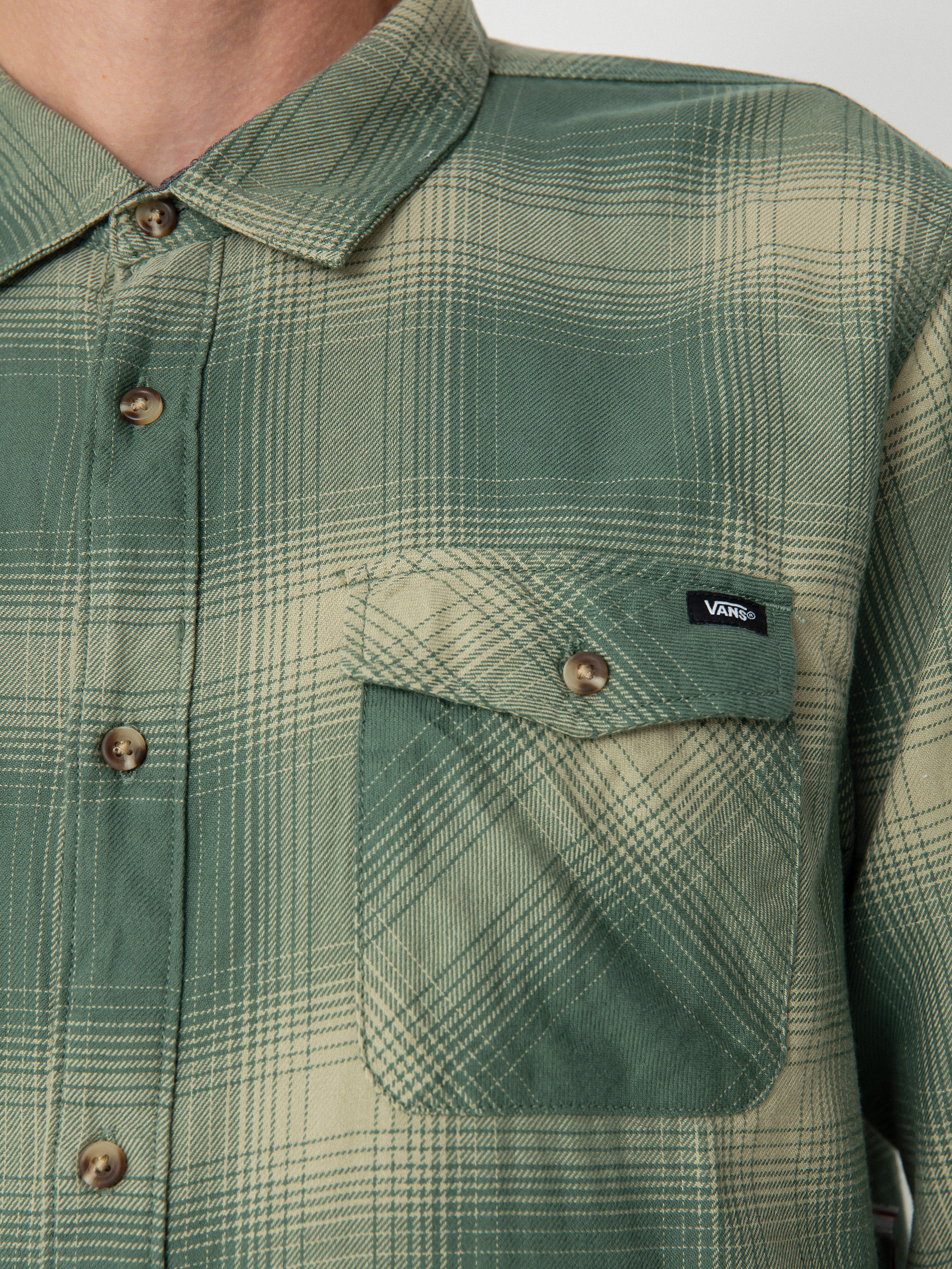 Košile Vans Monterey III (dark forest/elm)