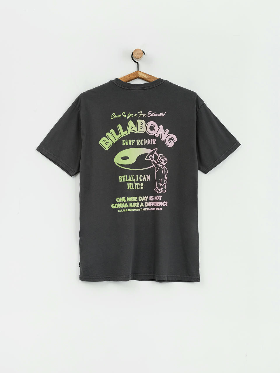 Tričko Billabong Relax (washed black)