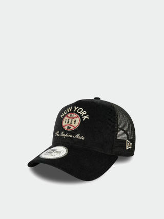 Kšiltovka  New Era Cord Graphic Trucker (black)