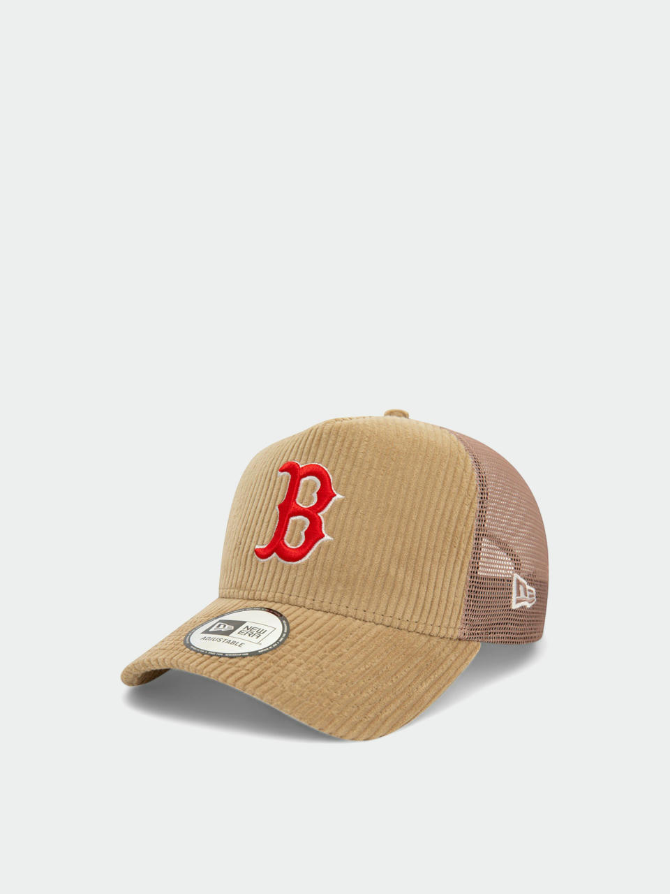 Kšiltovka  New Era Mlb Cord Trucker Boston Red Sox (beige)