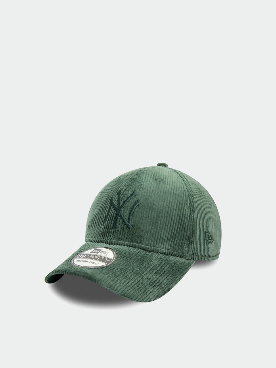 Kšiltovka  New Era Cord 39Thirty New York Yankees (dark green)