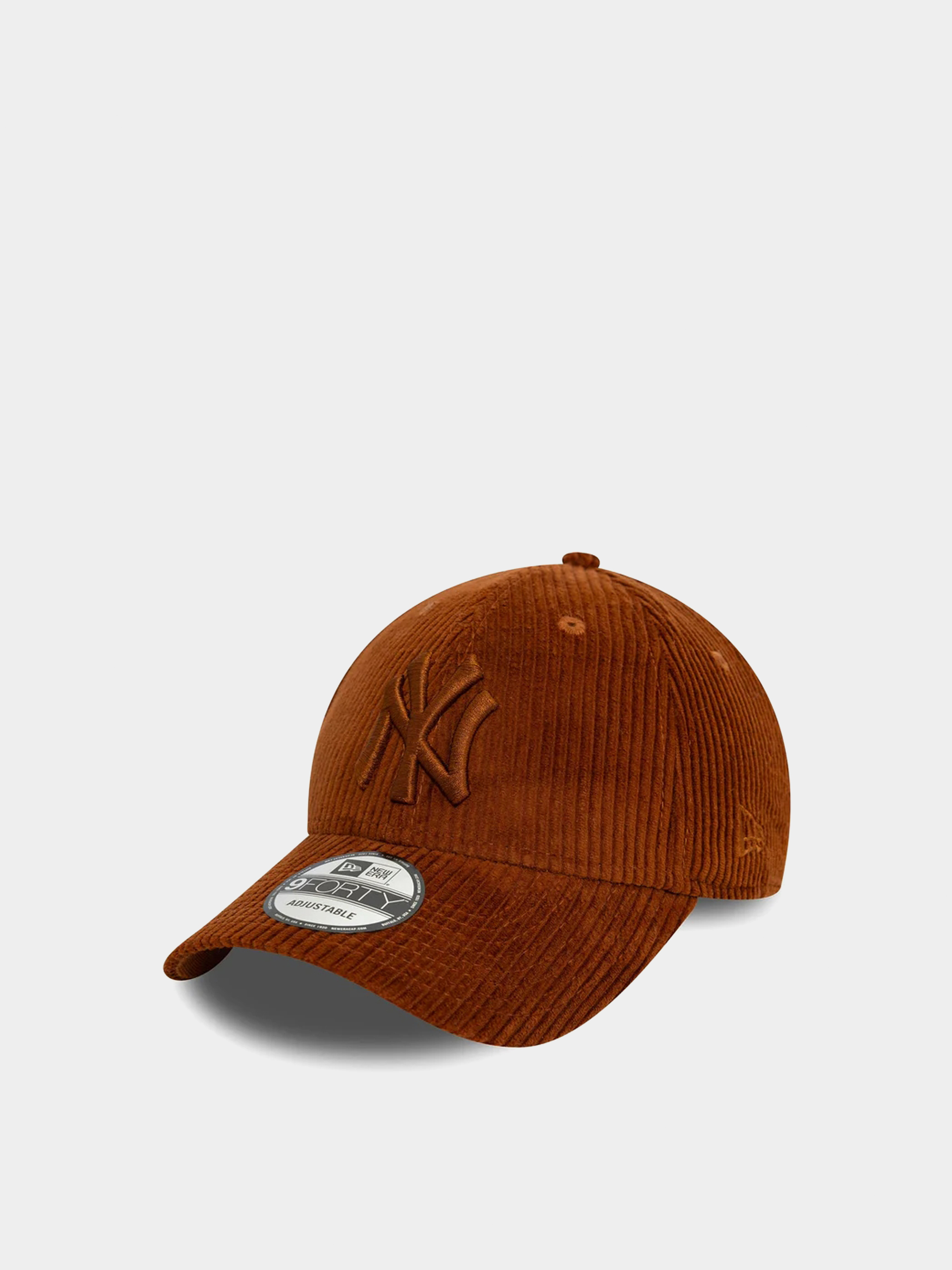 Kšiltovka  New Era Cord 9Forty New York Yankees (brown)