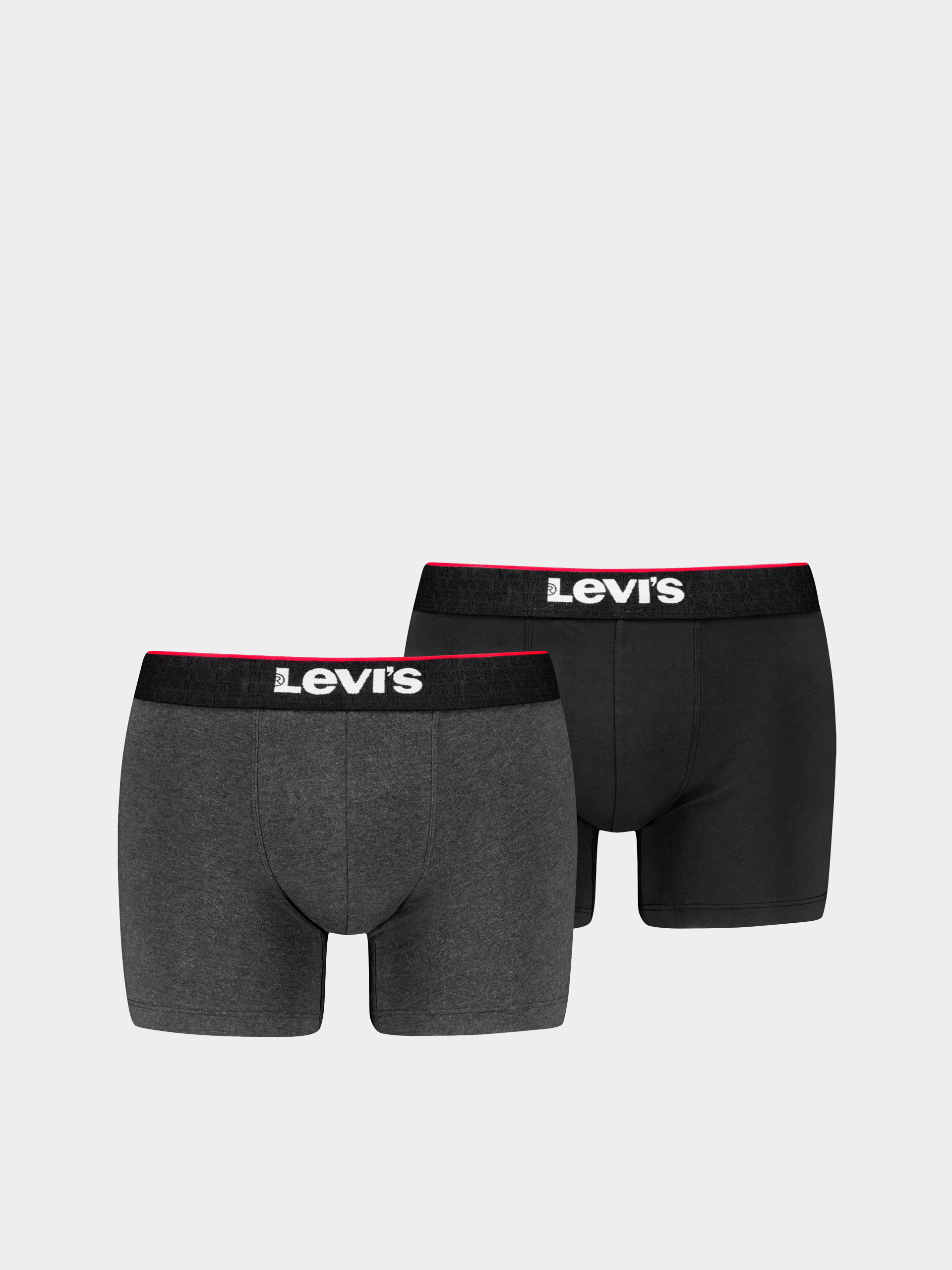 Spodní prádlo Levi's® Logo Wb Denim Boxer (grey/black)