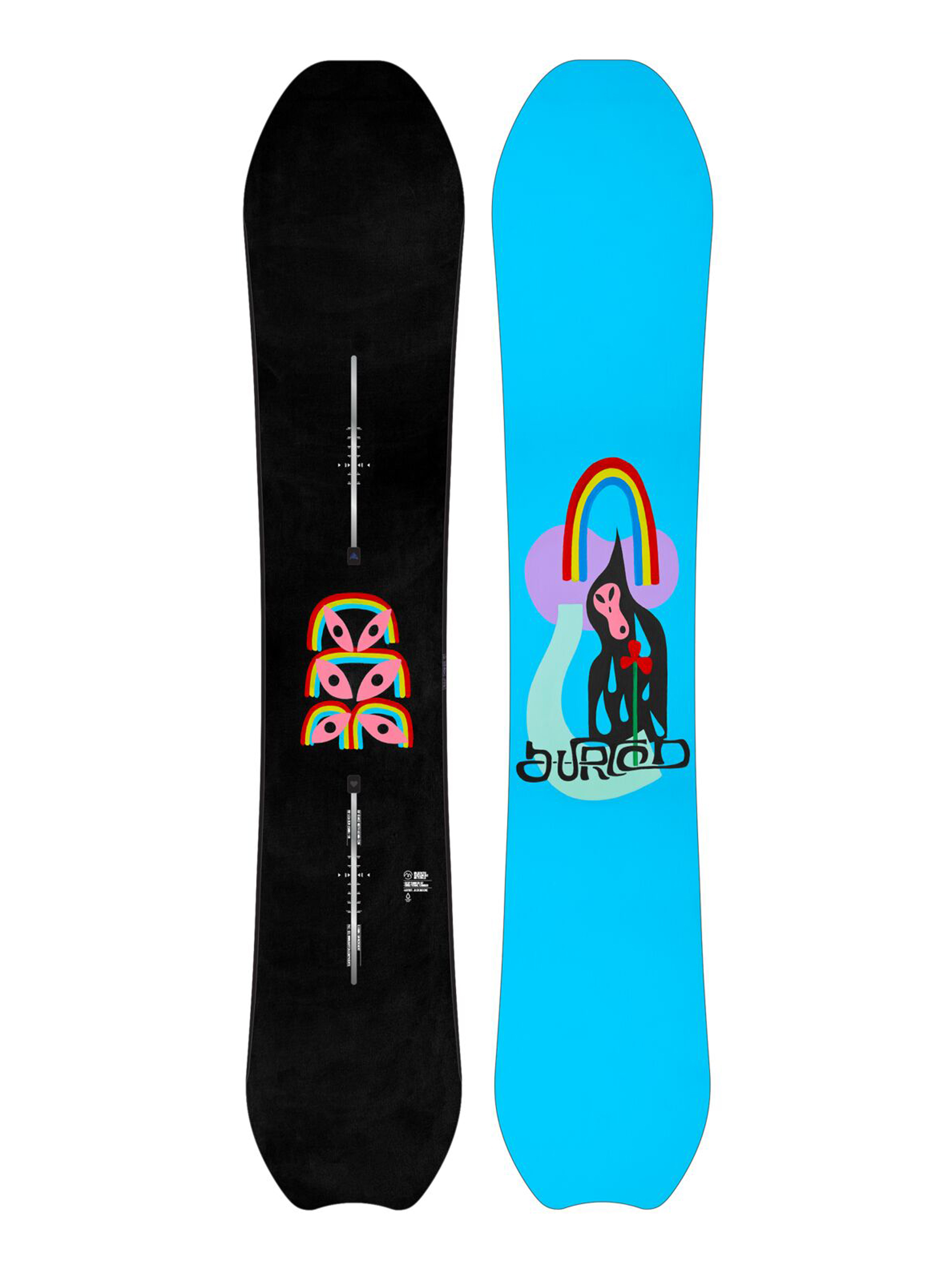 BURTON HERO 38カラフル スノーボード スマイリーフェイス