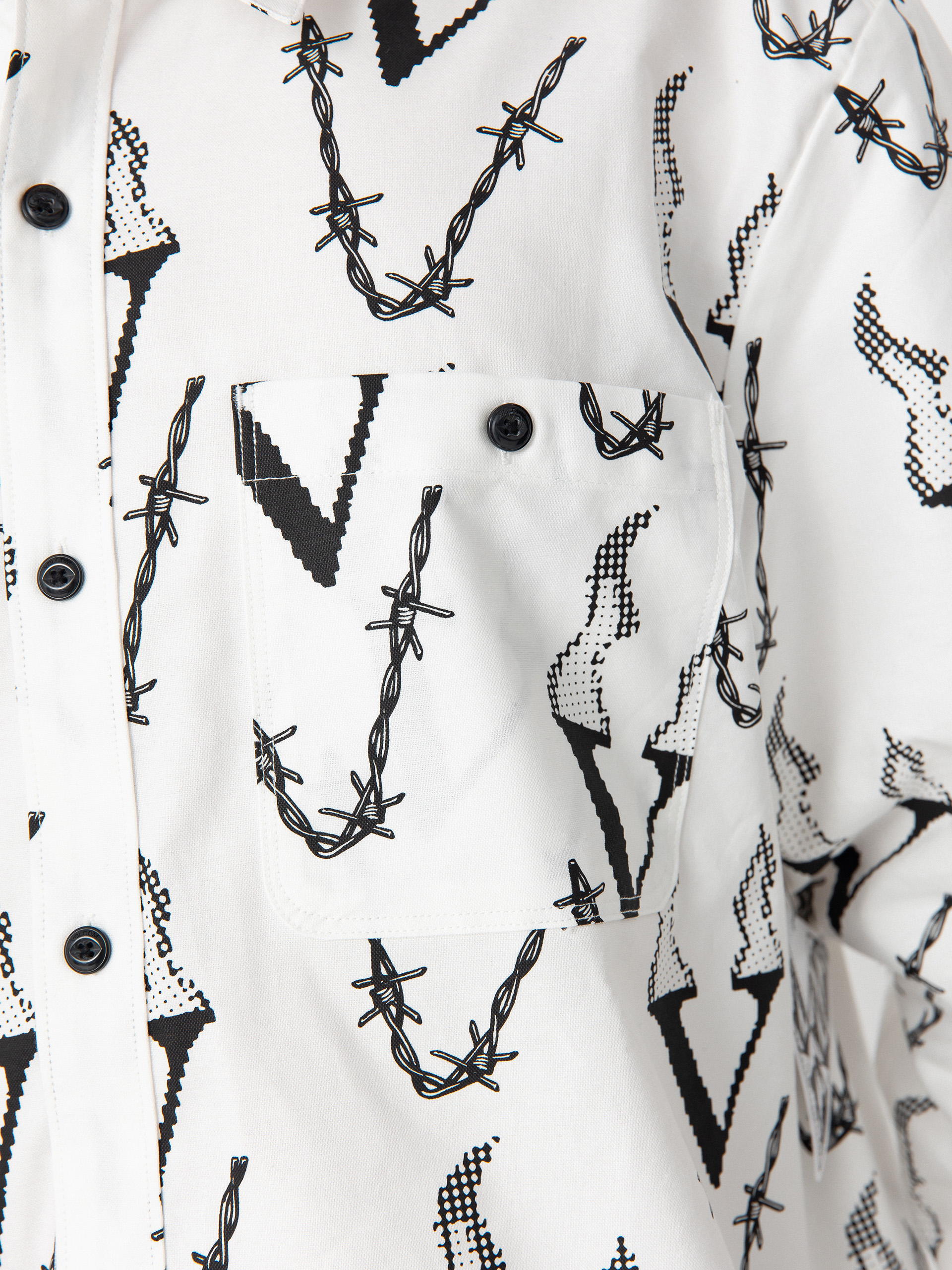 Košile Volcom Fergadelic Woven Ls (white)