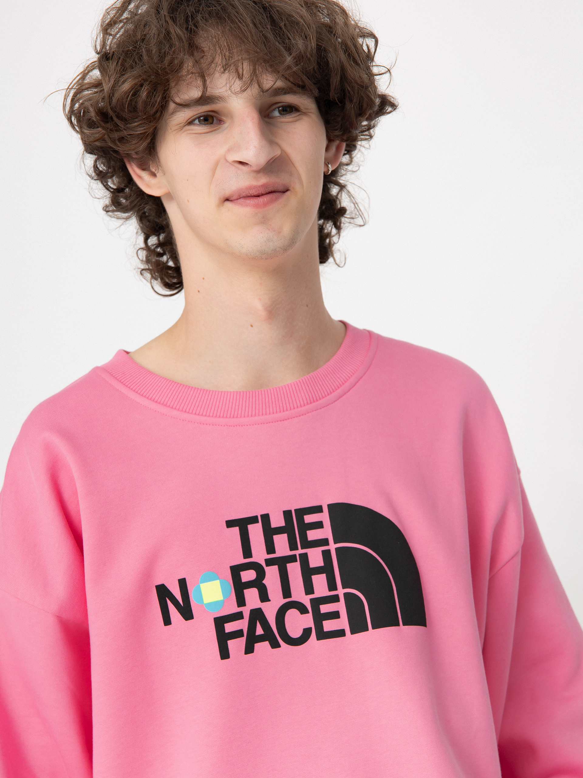Mikina The North Face X Yinka Ilori Crew (gamma pink)