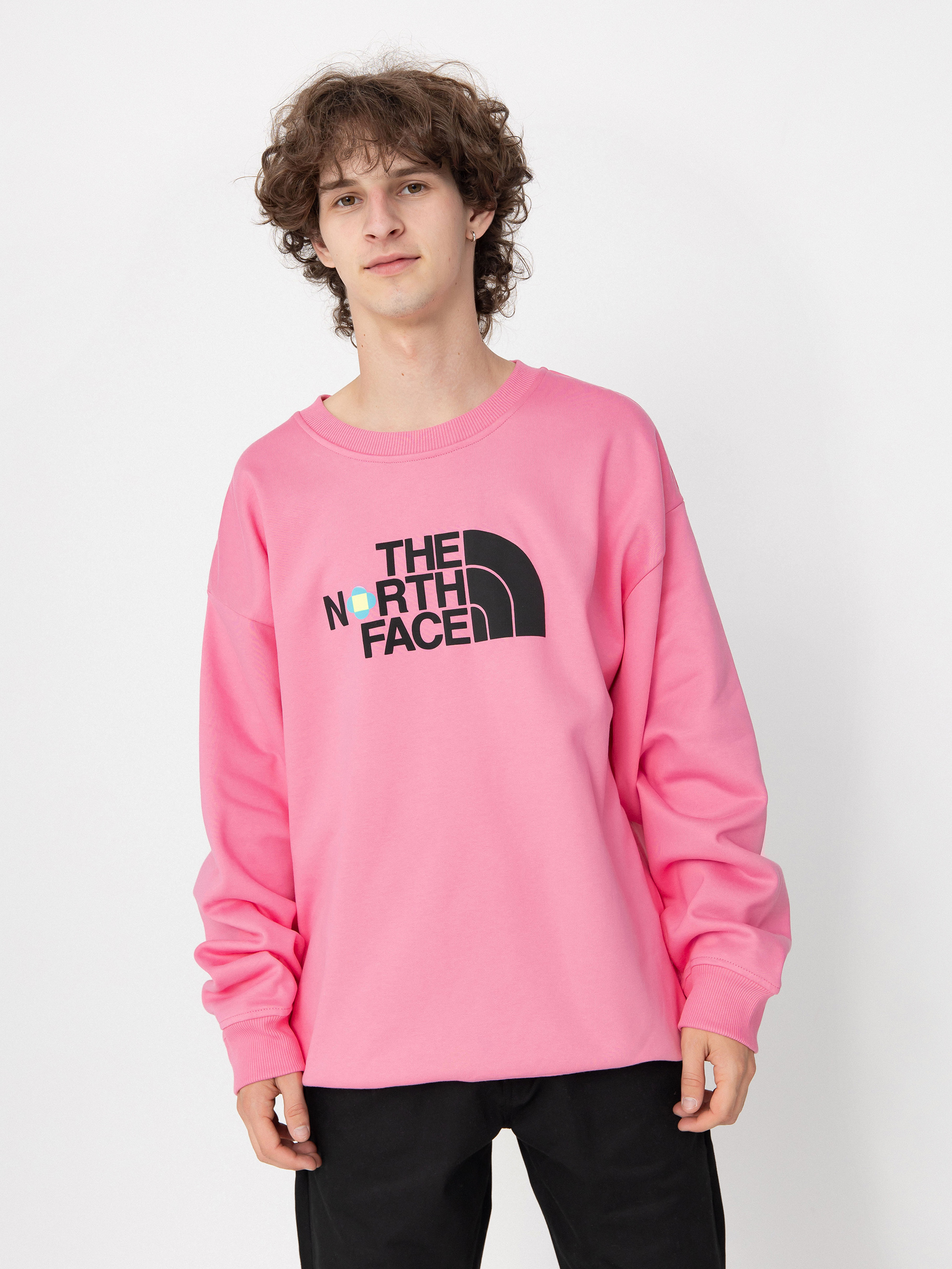 Mikina The North Face X Yinka Ilori Crew (gamma pink)