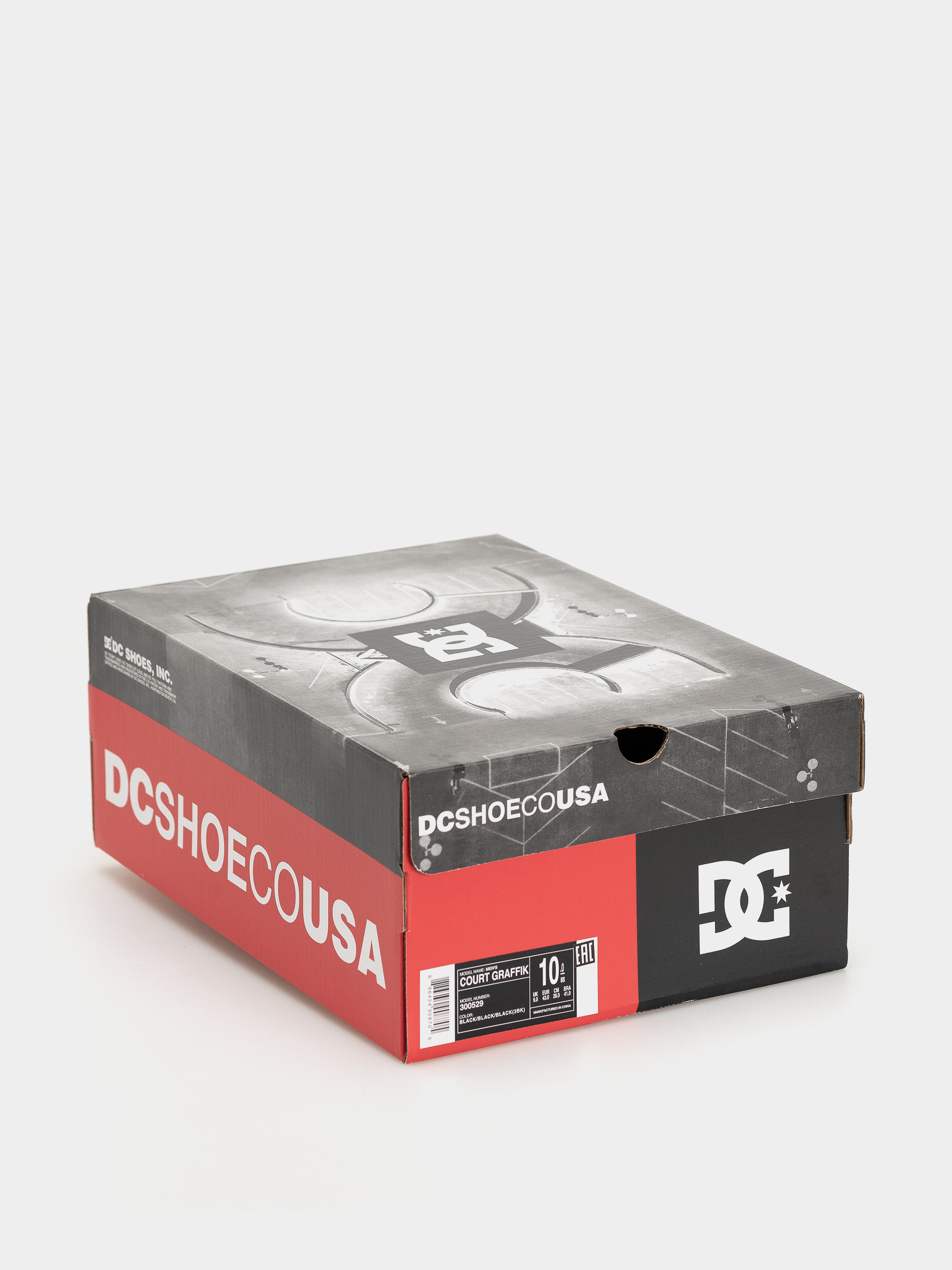 Boty DC Court Graffik (black/black/black)