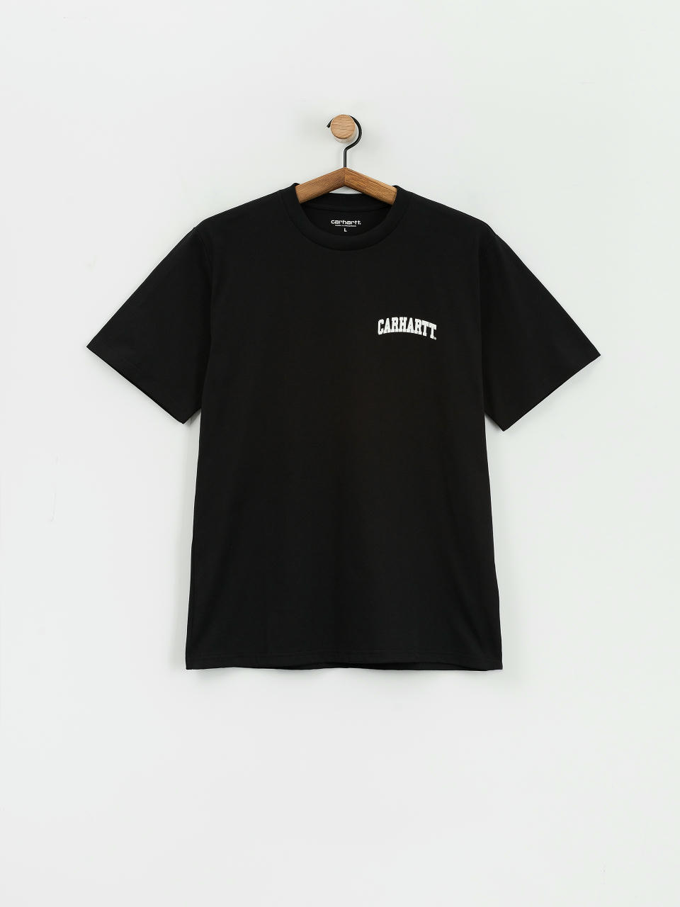 Tričko Carhartt WIP University Script (black/white)