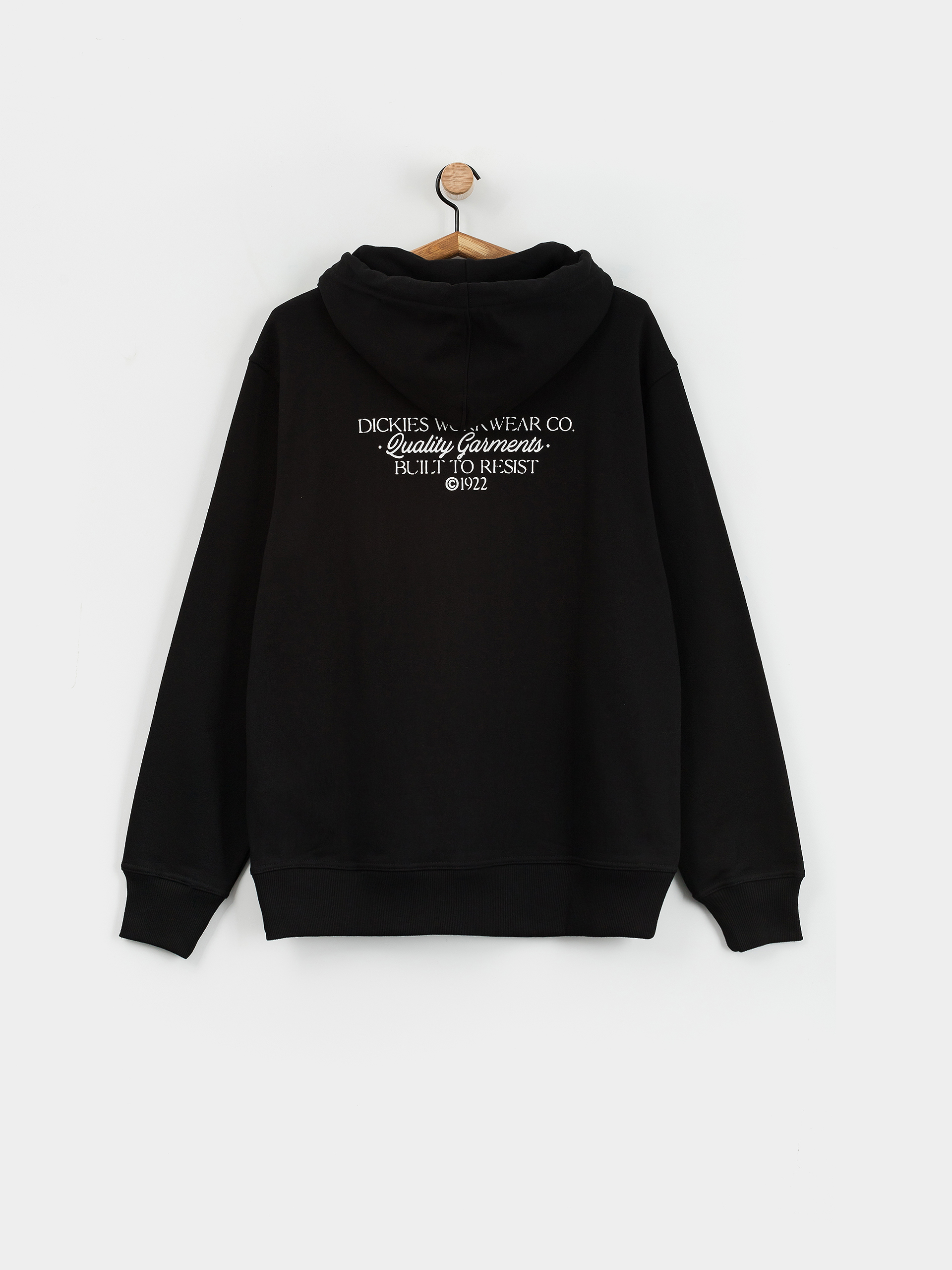 Mikina s kapucí Dickies Globe HD (black)