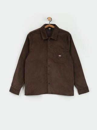 Košile Dickies Corduroy (chocolate brown)