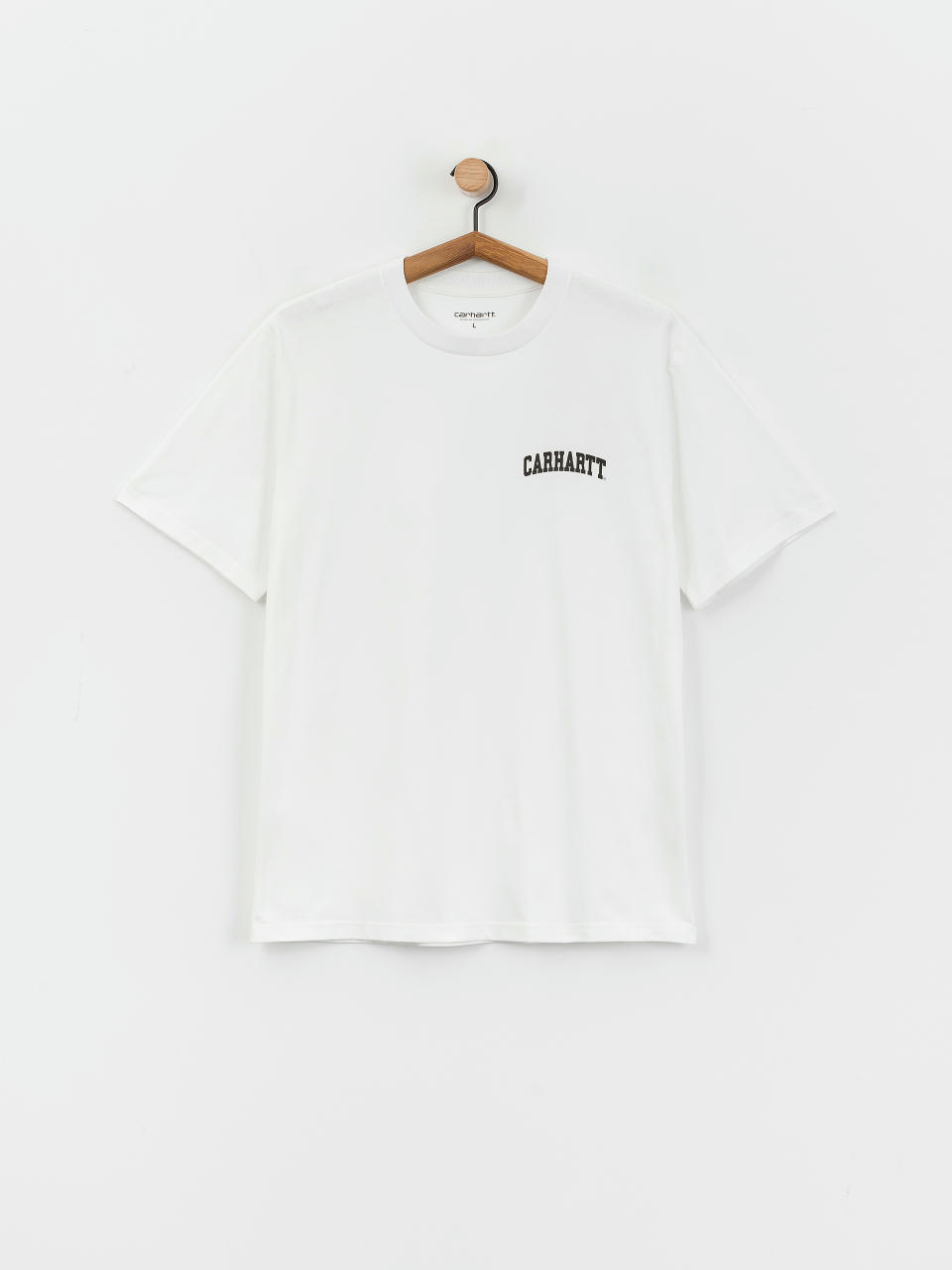 Tričko Carhartt WIP University Script (white/black)