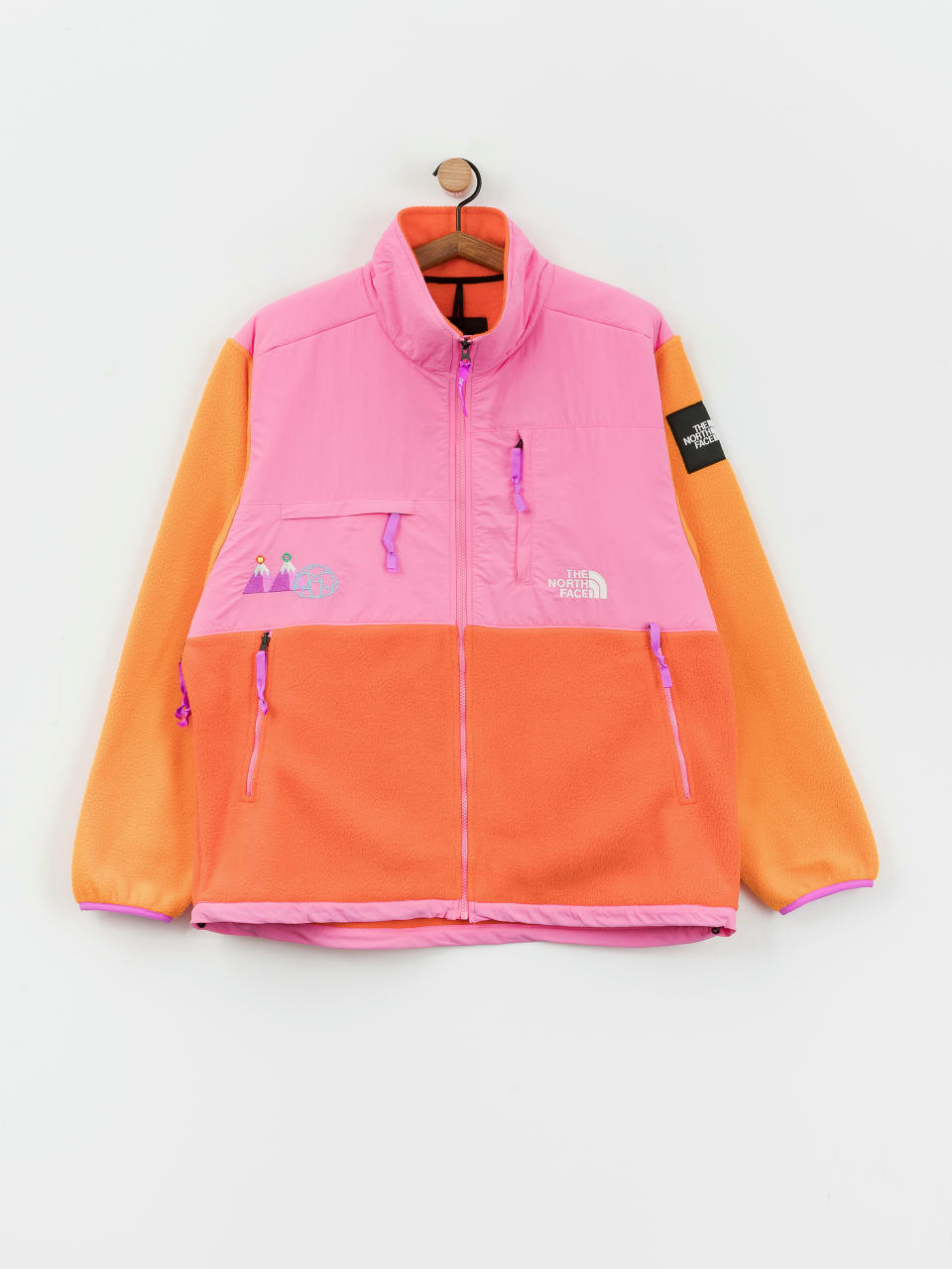 Bunda The North Face X Yinka Ilori Retro Denali (red orange/apricot glaz)