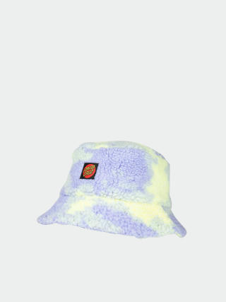 Kšiltovka  Santa Cruz Classic Dot Sherpa Bucket Hat Wmn (purple/yellow tie dye)