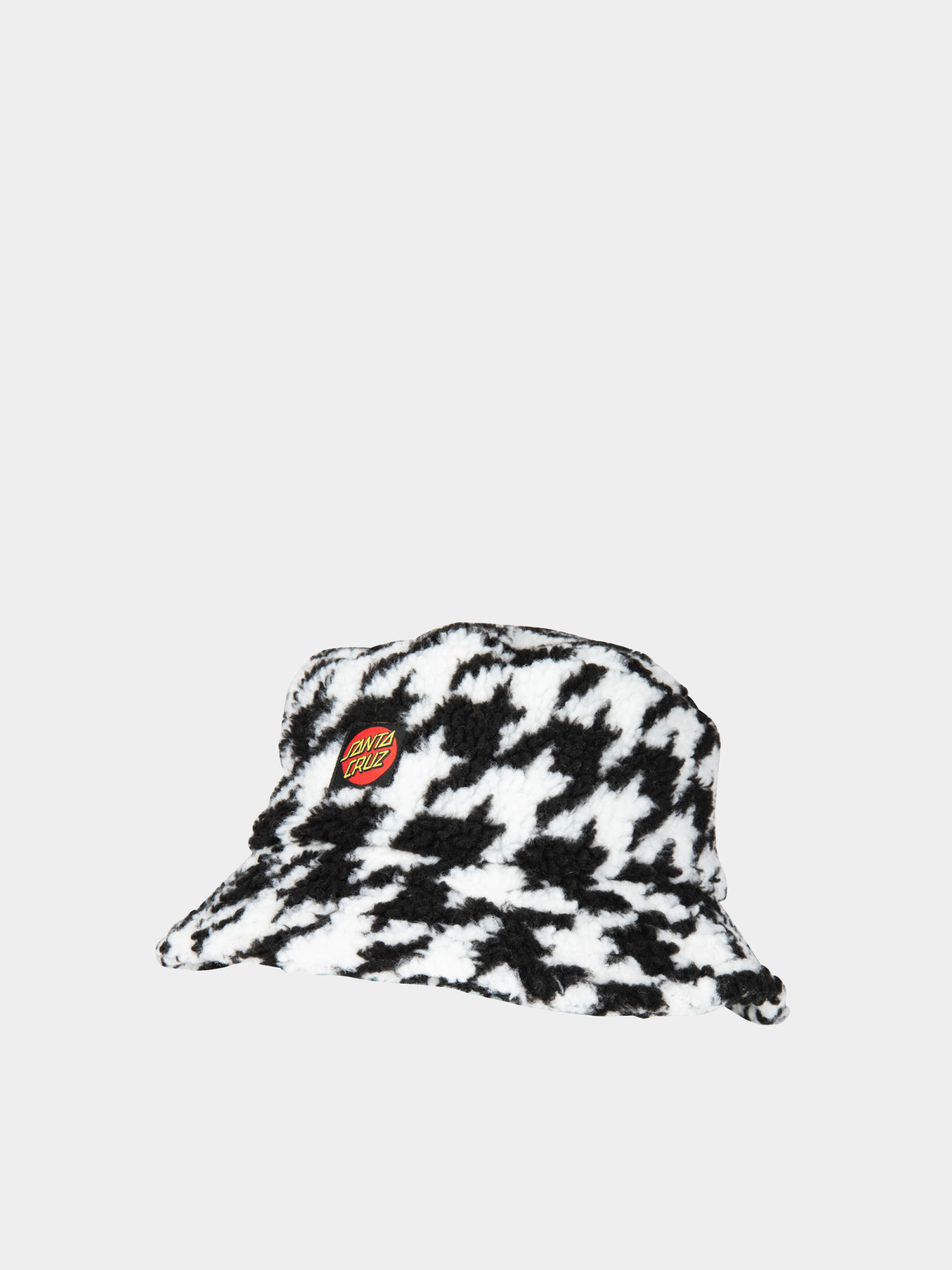 Kšiltovka  Santa Cruz Classic Dot Sherpa Bucket Hat Wmn (black/white)