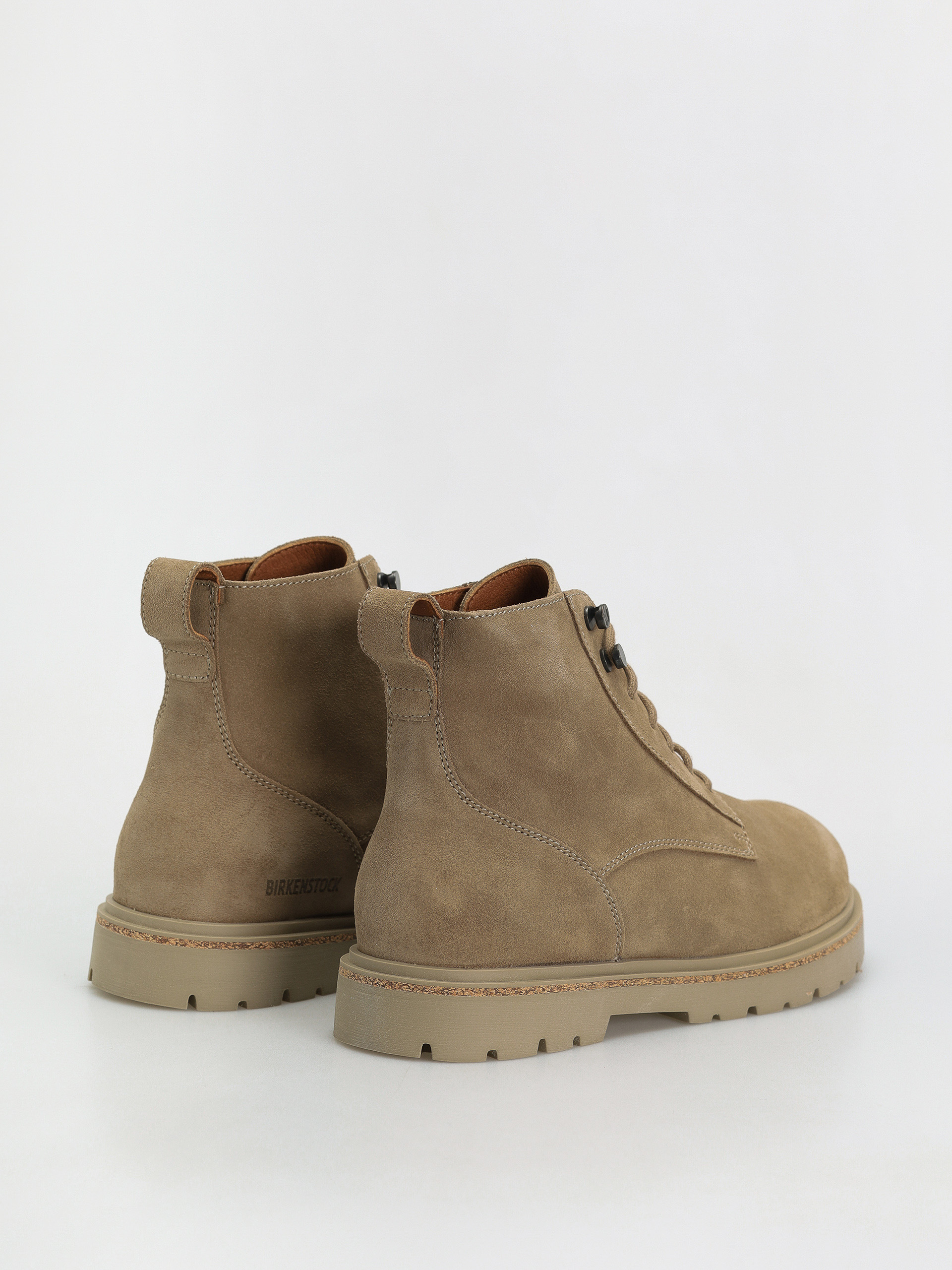 Boty Birkenstock Highwood Lace Mid Suede Leather Regular (taupe)