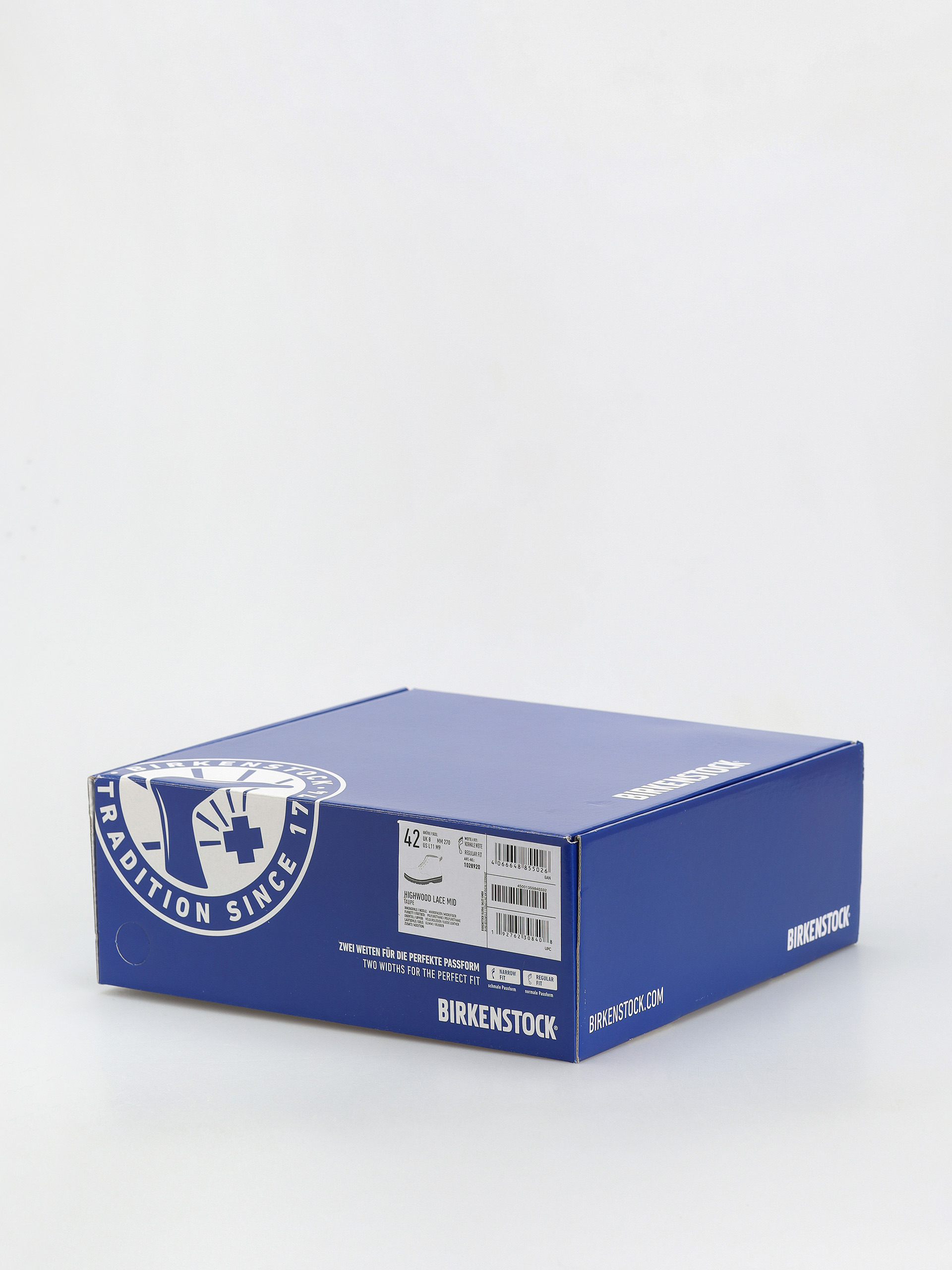 Boty Birkenstock Highwood Lace Mid Suede Leather Regular (taupe)