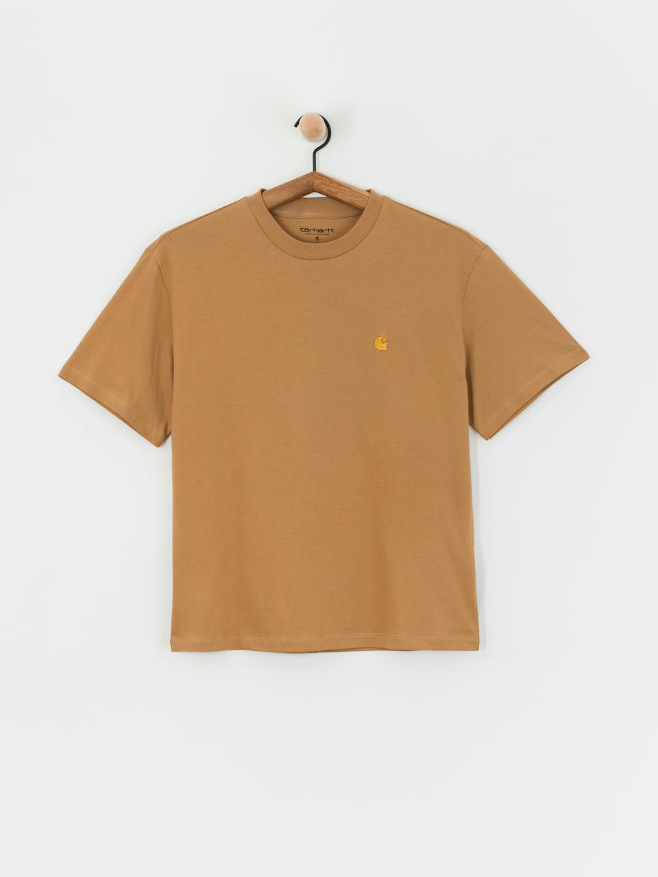 Tričko Carhartt WIP Chase Wmn (peanut/gold)