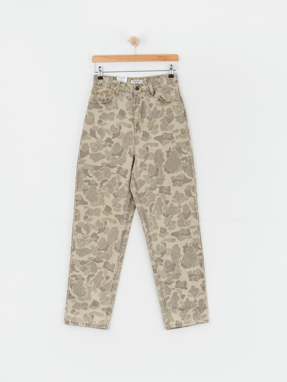 Kalhoty Carhartt WIP Duck Orell Wmn (camo duck/black)