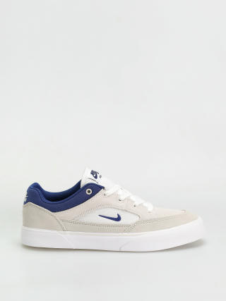 Boty Nike SB Malor (white/deep royal blue platinum tint)