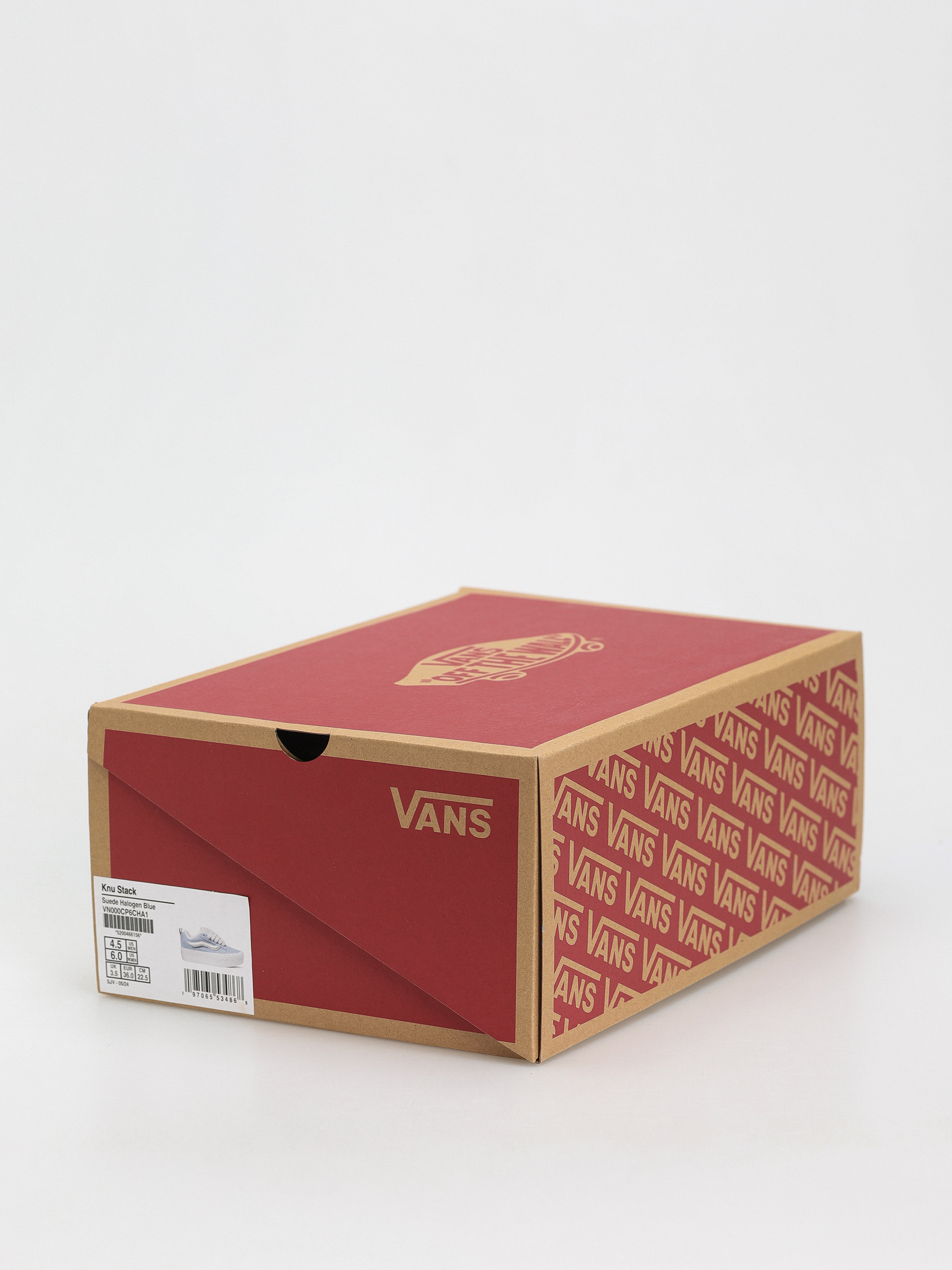 Boty Vans Knu Stack (suede halogen blue)
