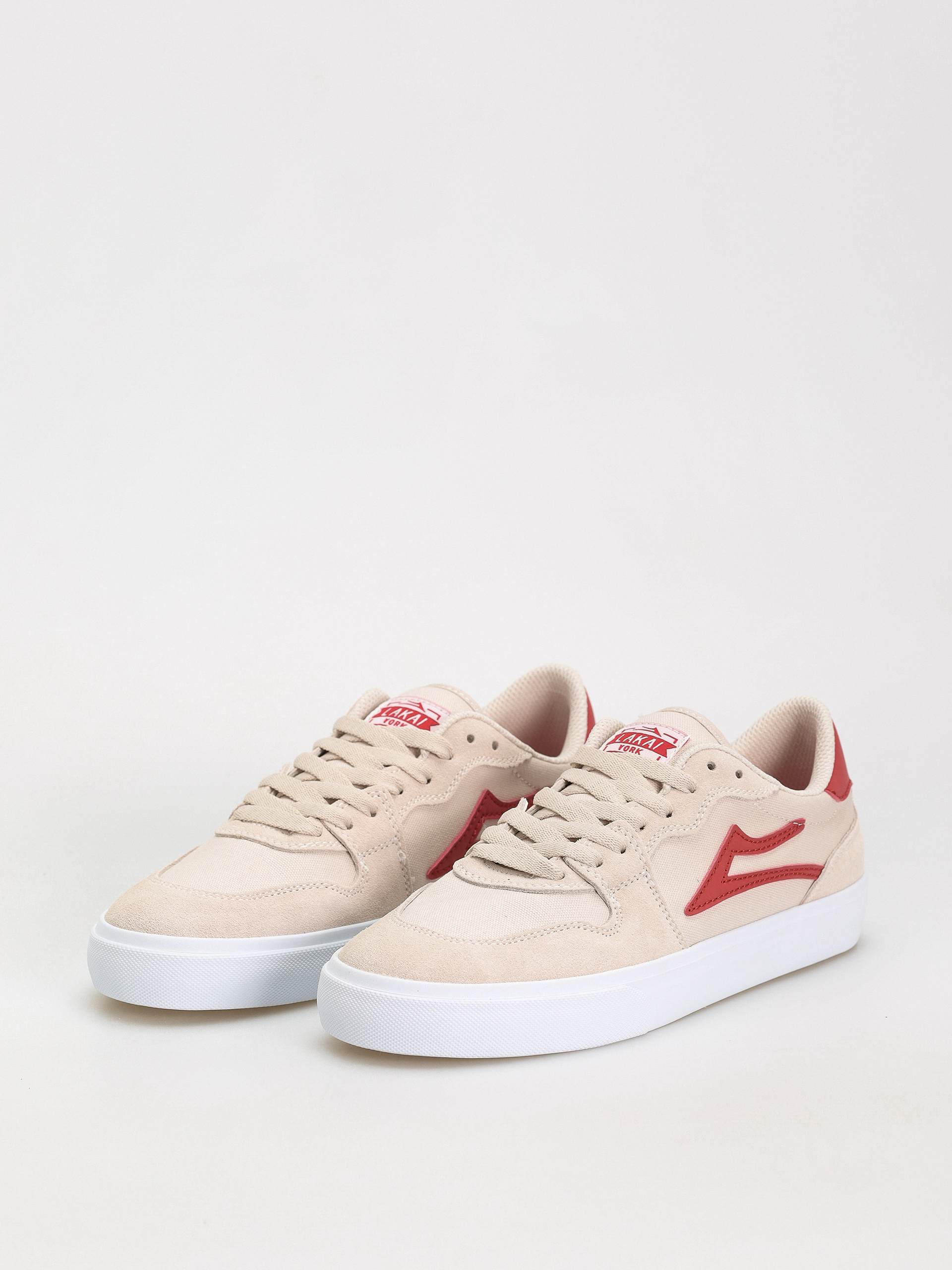 Boty Lakai York (white red)